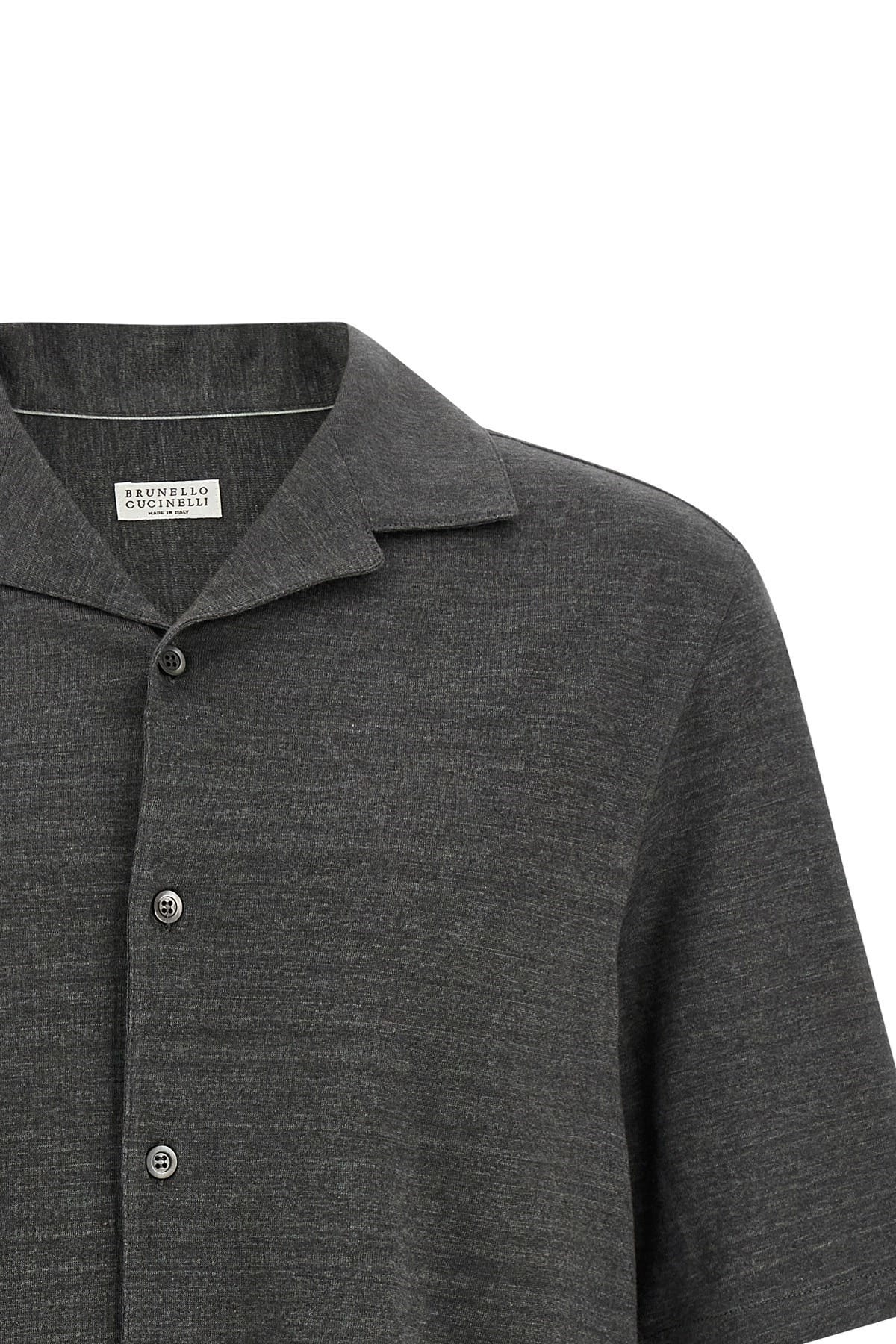 Brunello Cucinelli Brunello Cucinelli Camp Collar Shirt