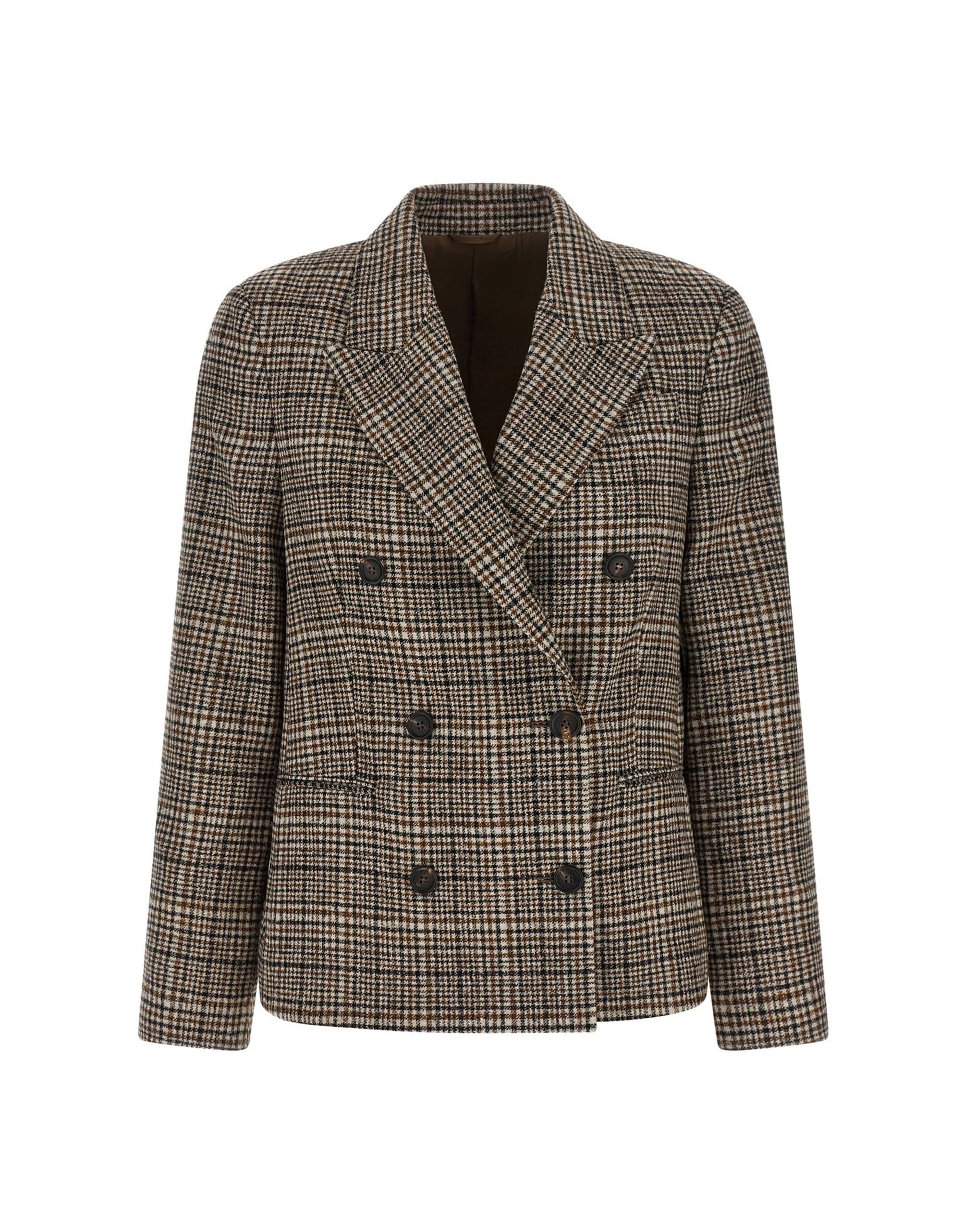 Brunello Cucinelli Brunello Cucinelli Cashmere Blend Double-Breasted Blazer