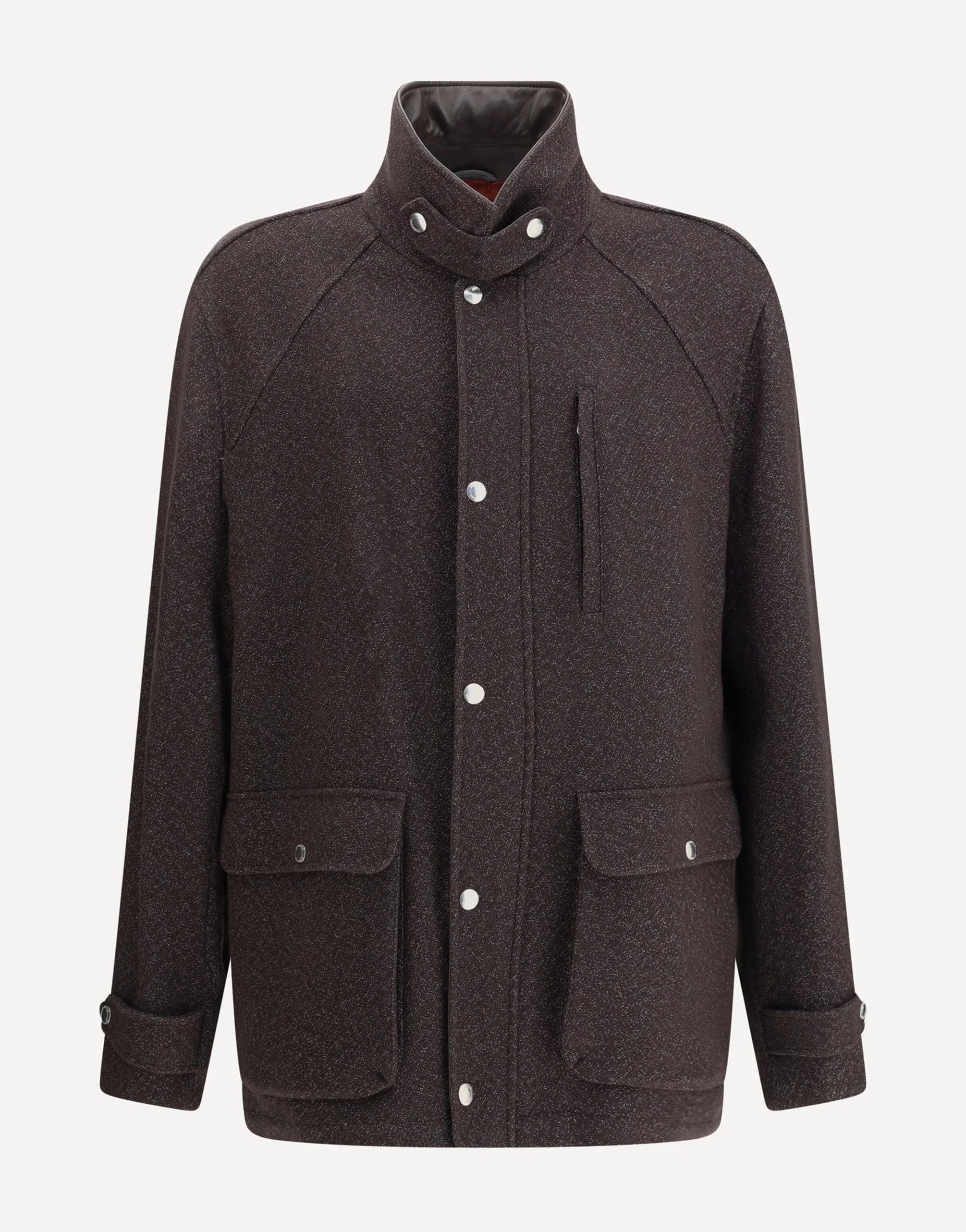 Brunello Cucinelli Cashmere-Blend Full-Zip Jacket