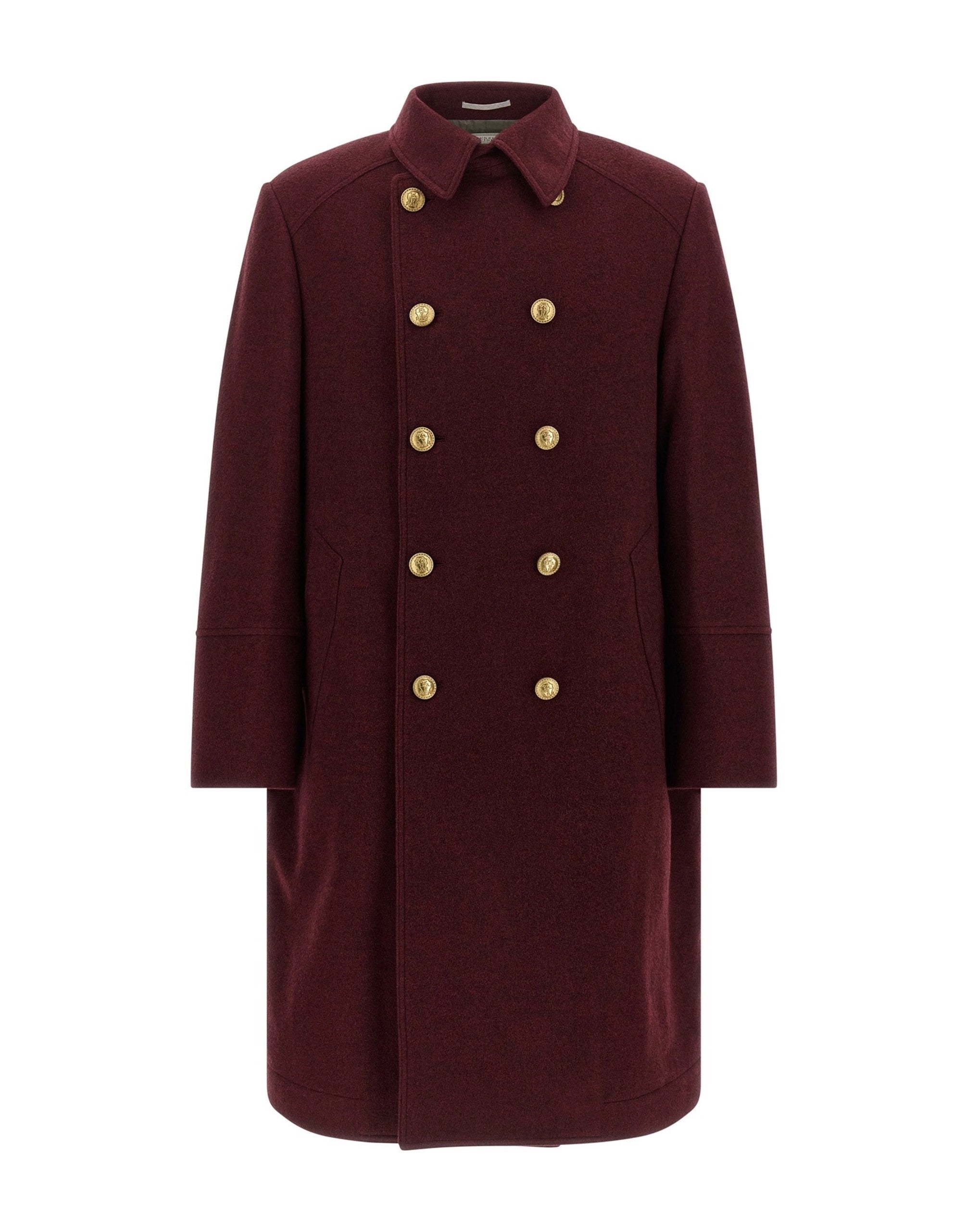 Brunello Cucinelli Cashmere Double-Breasted Coat
