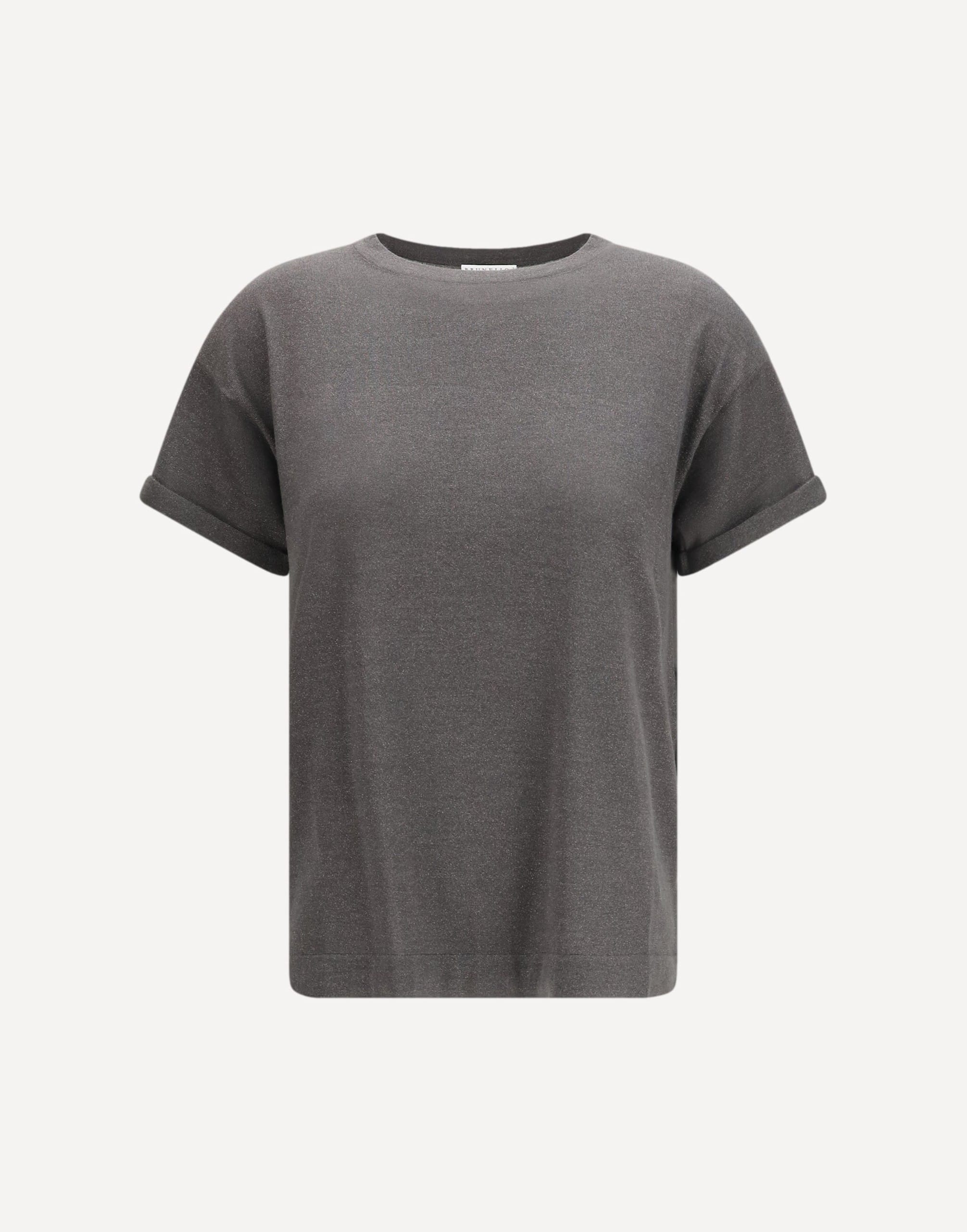 Brunello Cucinelli Cashmere Glitter T-Shirt | Sendegaro ZA