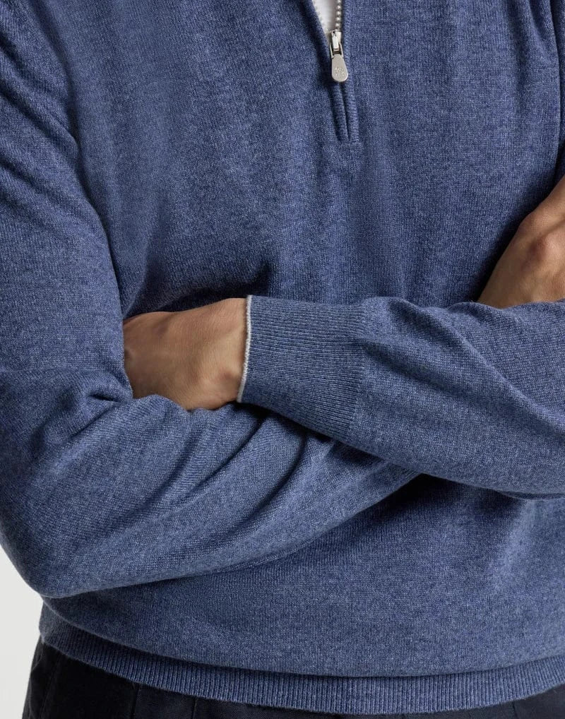Brunello Cucinelli Cashmere Half-Zip Sweater | Sendegaro DE
