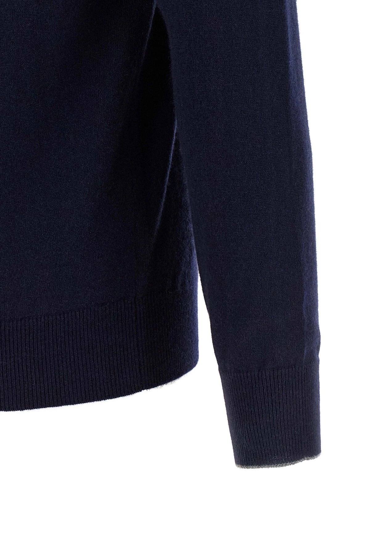 Brunello Cucinelli Cashmere Half-Zip Sweater