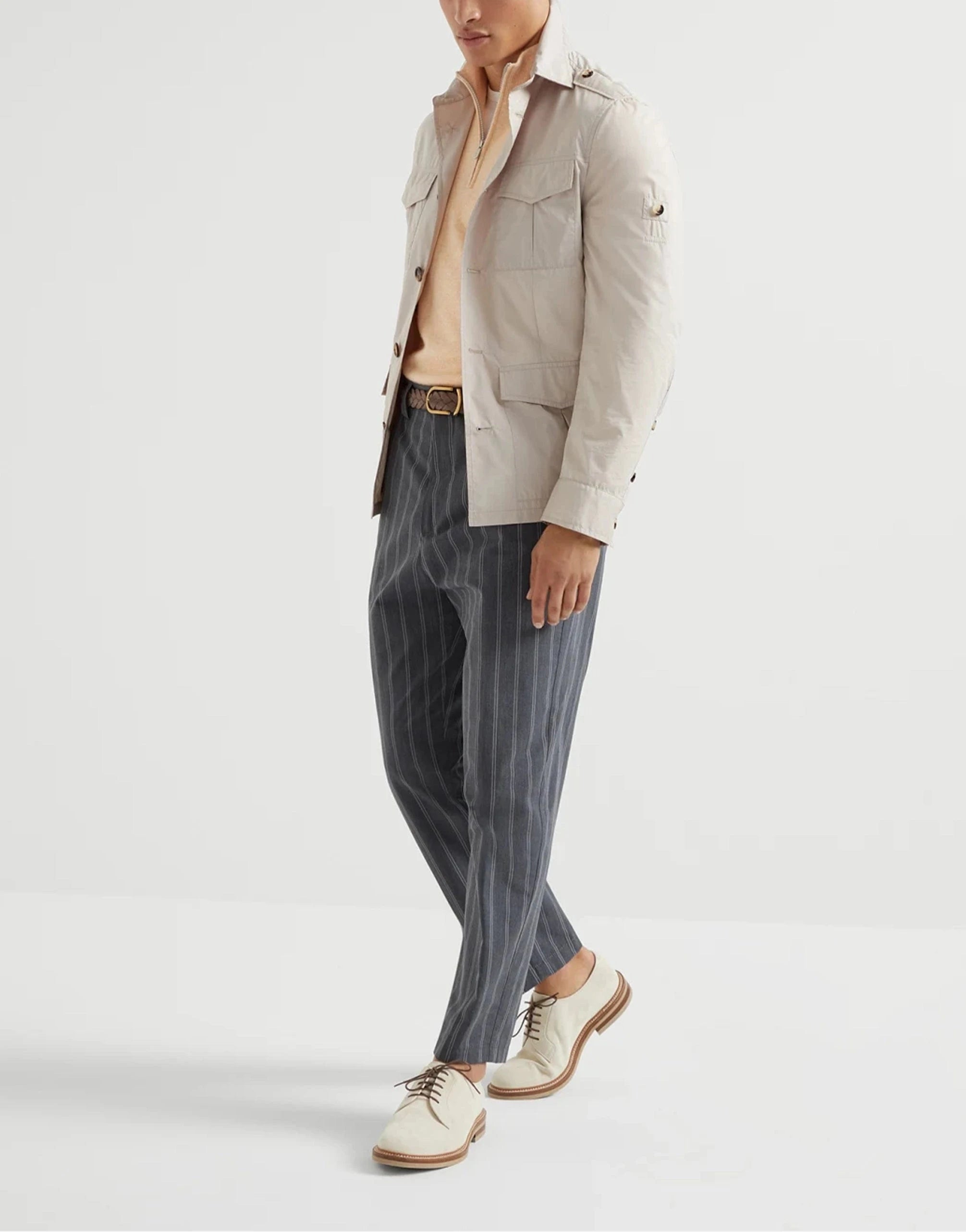 Brunello Cucinelli Cashmere Half-Zip Turtleneck Sweater Brunello Cucinelli Cashmere Half-Zip Turtleneck Sweater