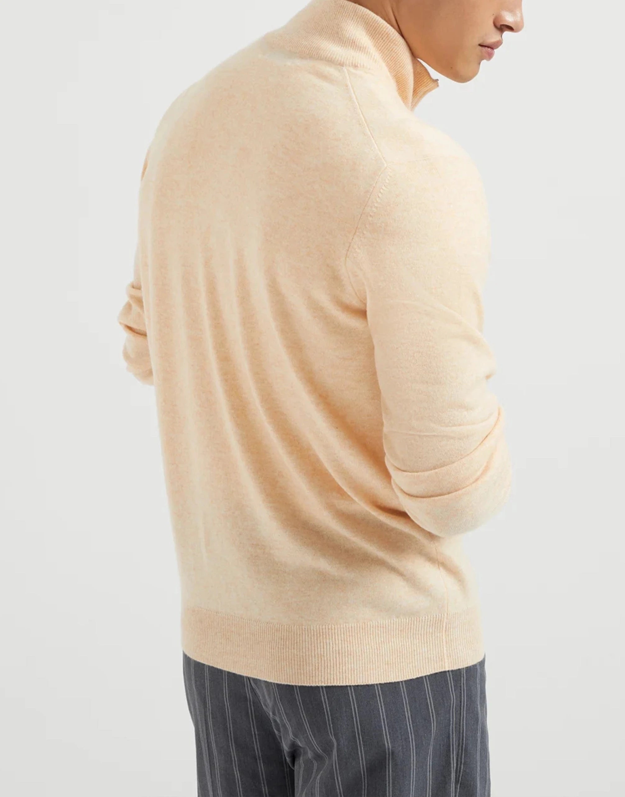 Brunello Cucinelli Cashmere Half-Zip Turtleneck Sweater Brunello Cucinelli Cashmere Half-Zip Turtleneck Sweater