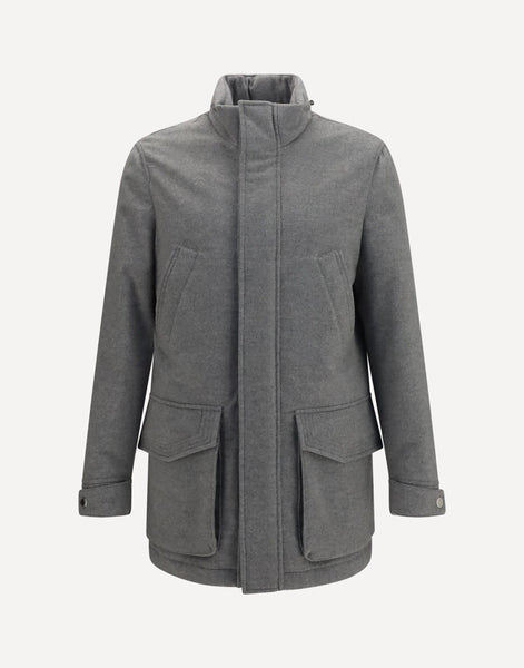 Brunello Cucinelli Cashmere Jacket With Zip Buttons | Sendegaro