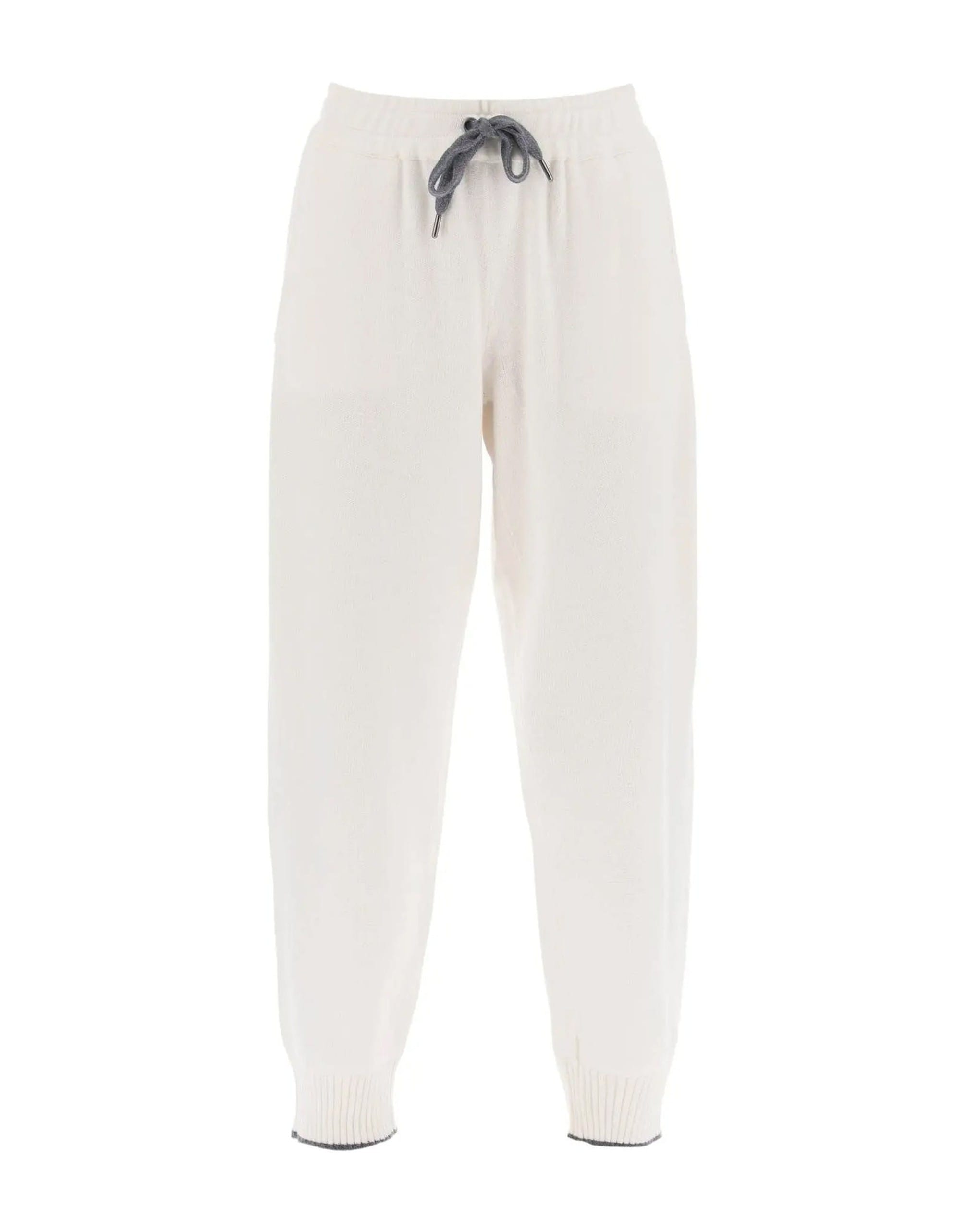 Brunello Cucinelli Cashmere Jogging Pants With Drawstring