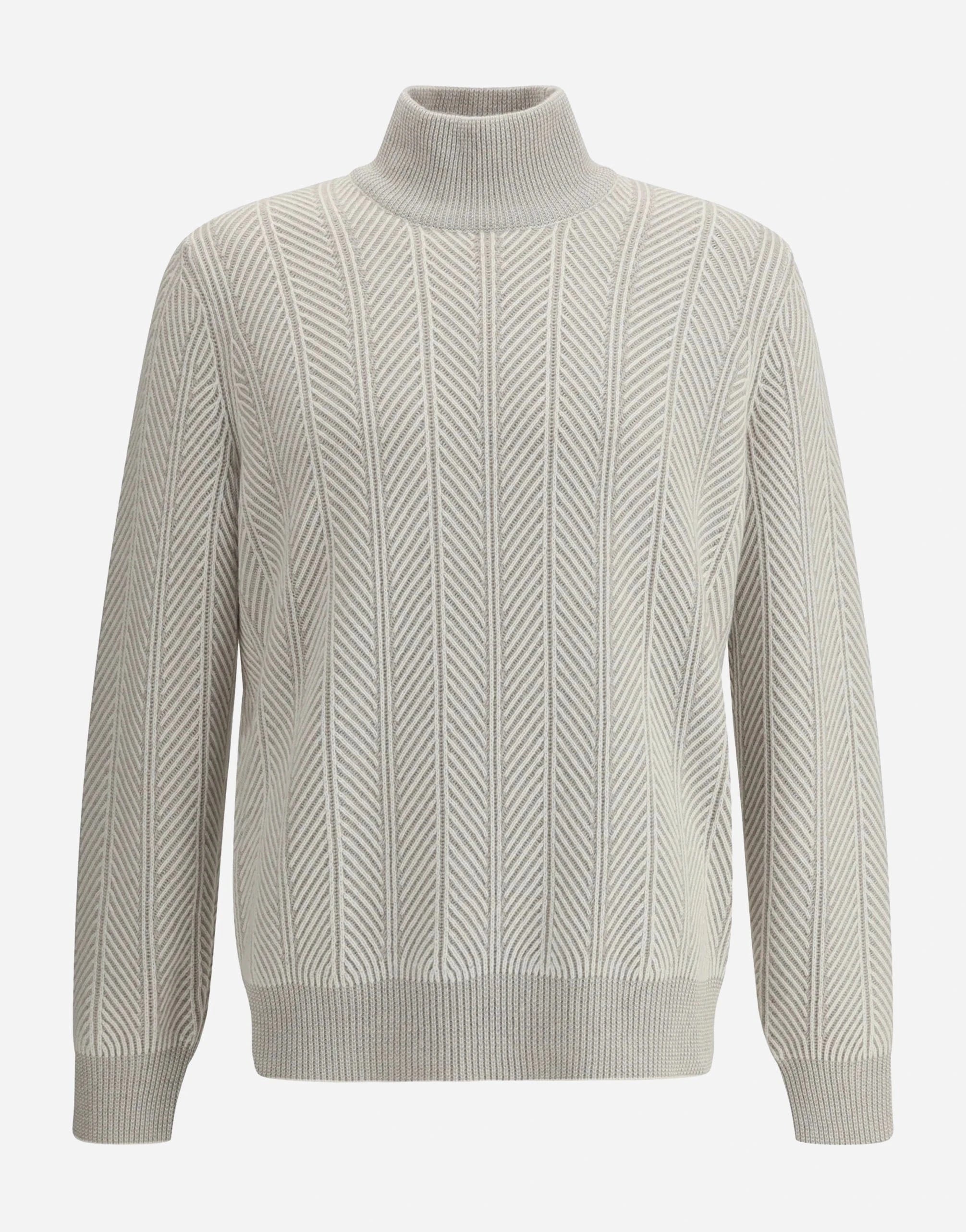 Brunello Cucinelli Cashmere Mock-Turtleneck Sweater | Sendegaro KR