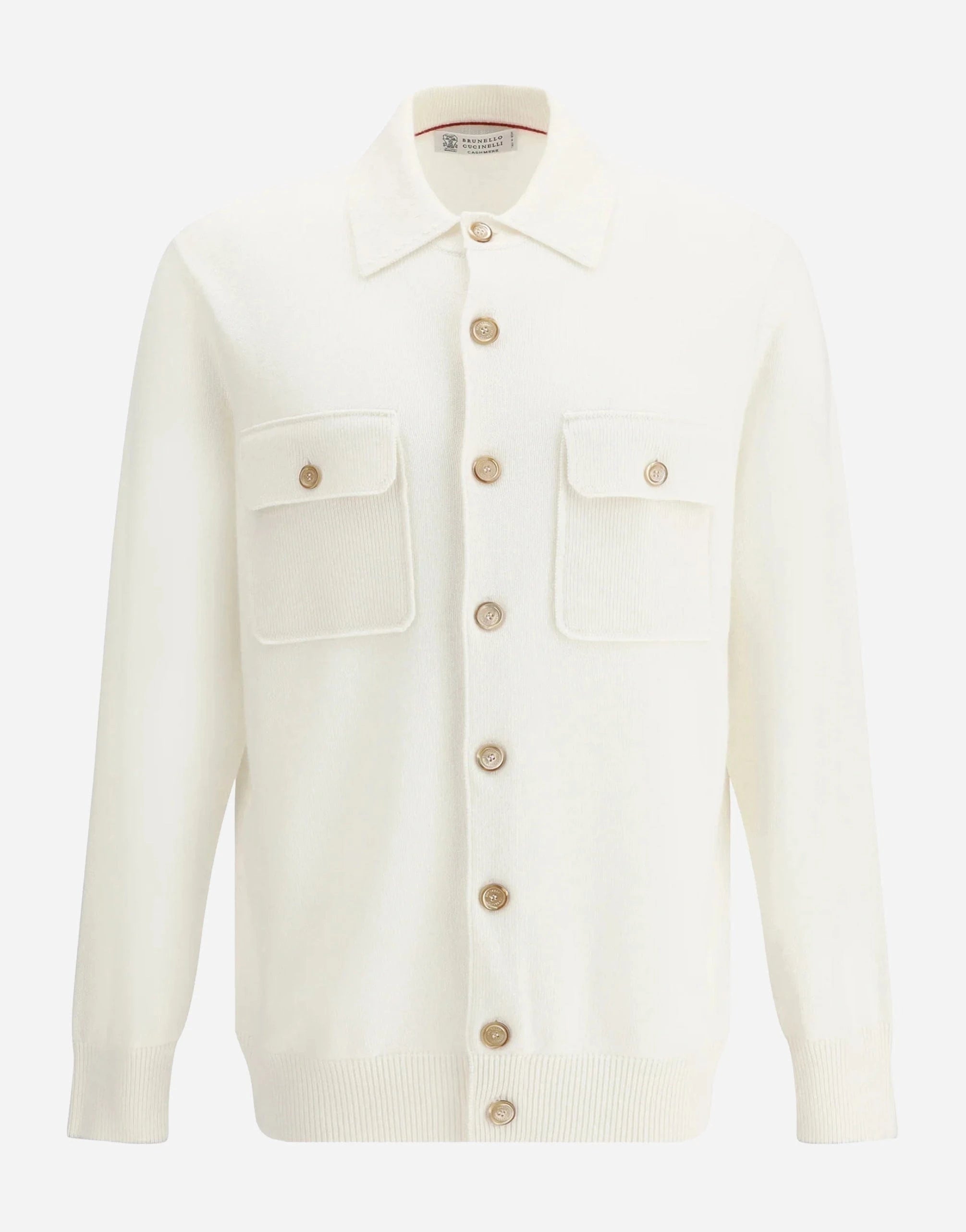 Brunello Cucinelli Cashmere Shirt-Style Cardigan
