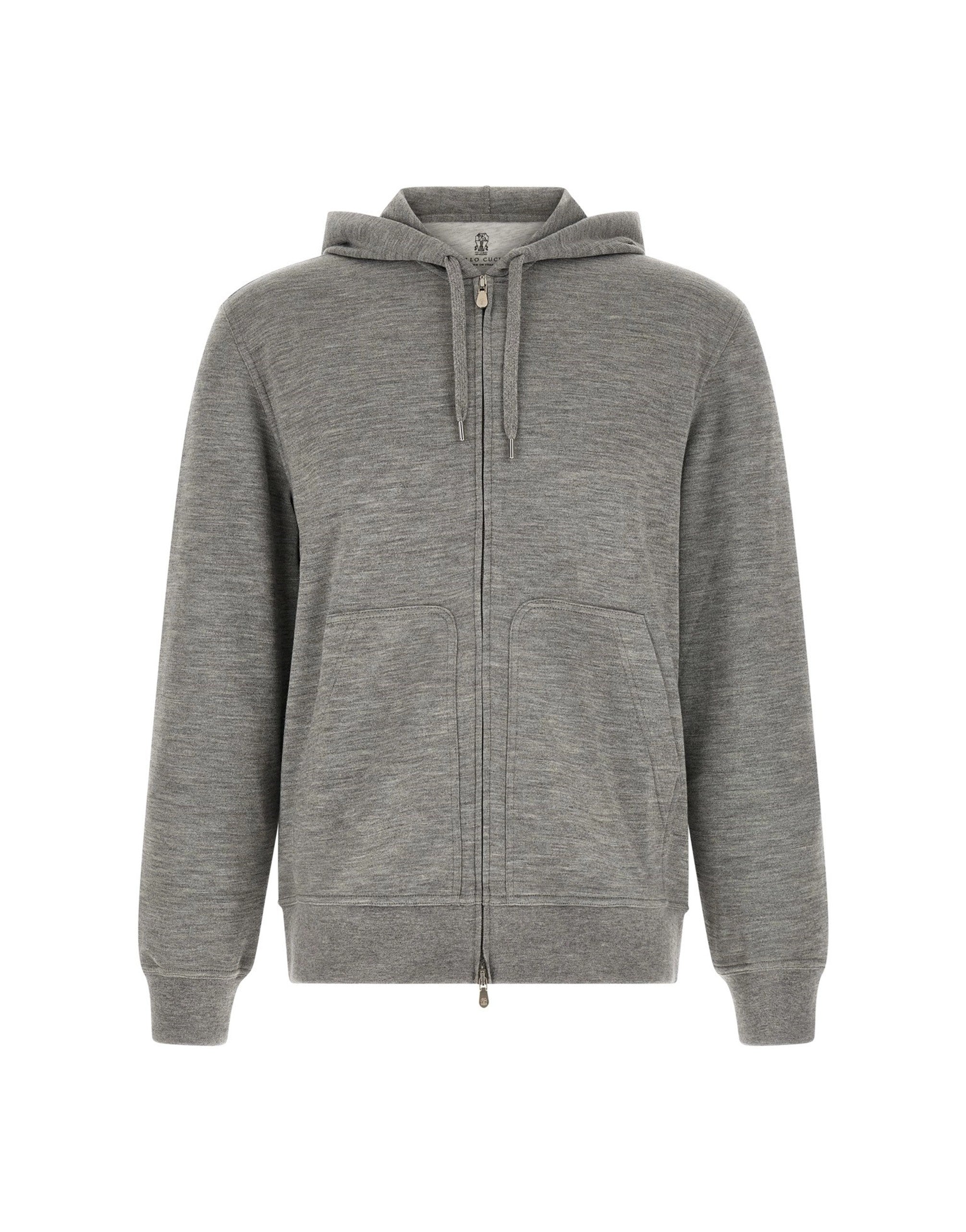 Brunello Cucinelli Cashmere Silk Zip Hoodie
