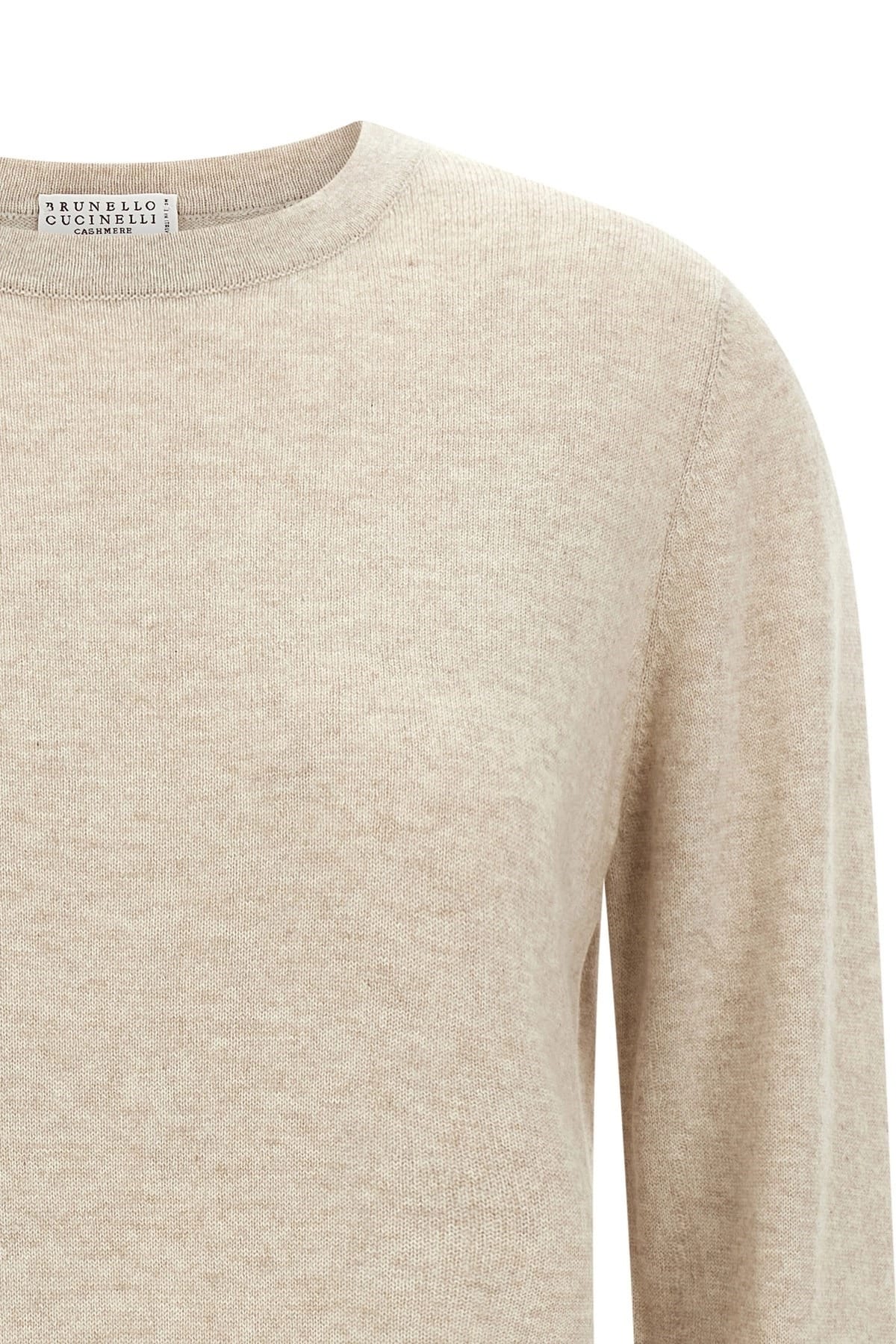 Brunello Cucinelli Brunello Cucinelli Cashmere Sweater With Jewel Back