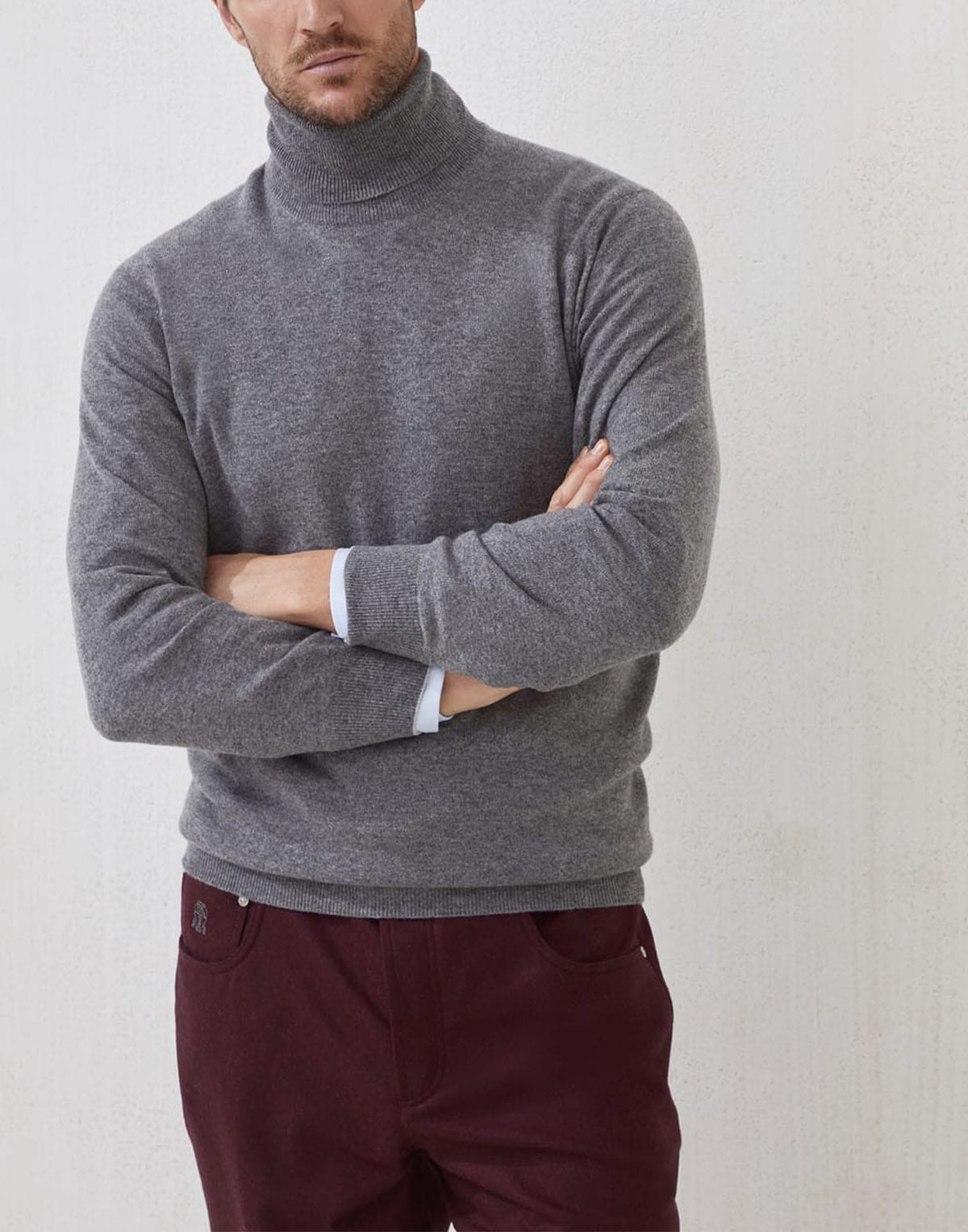 Brunello Cucinelli Cashmere Turtleneck Sweater | Sendegaro MX