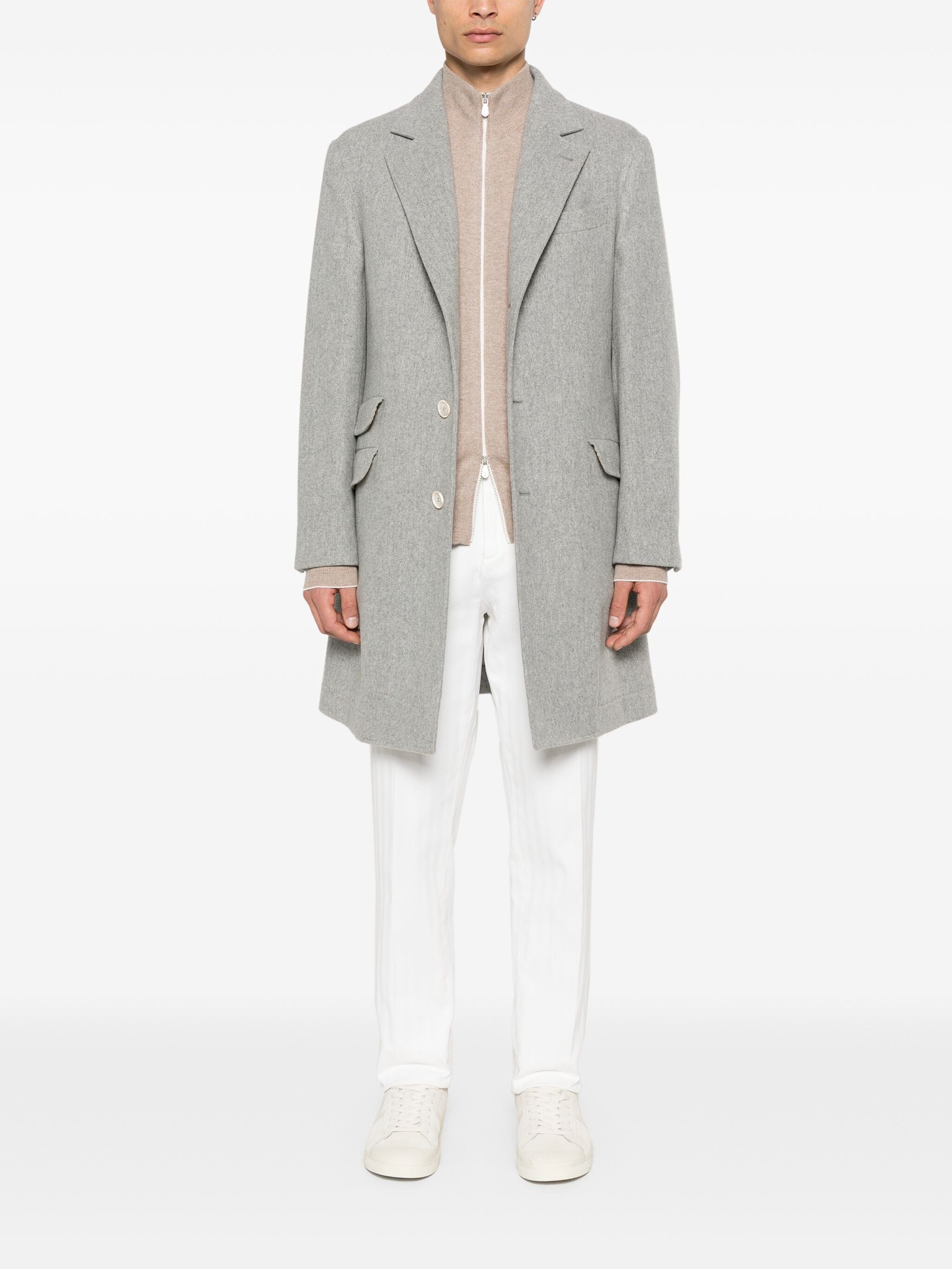 Brunello Cucinelli Cashmere Zip-Up Sweater