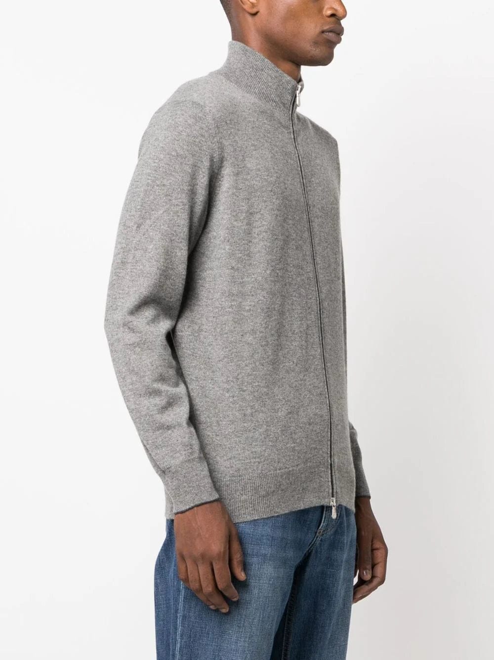 Brunello Cucinelli Cashmere Zipped Cardigan