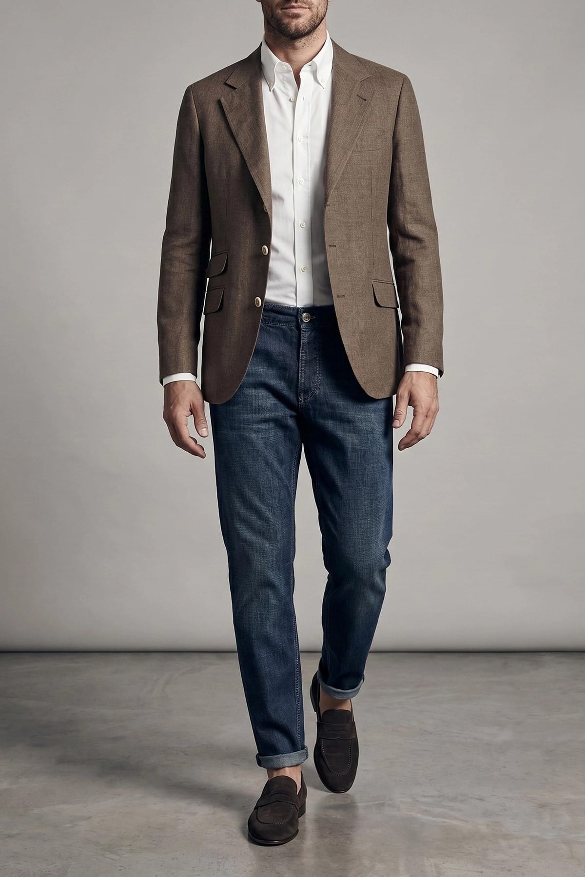 Brunello Cucinelli Cavallo Leinen-Blazer - alternate view