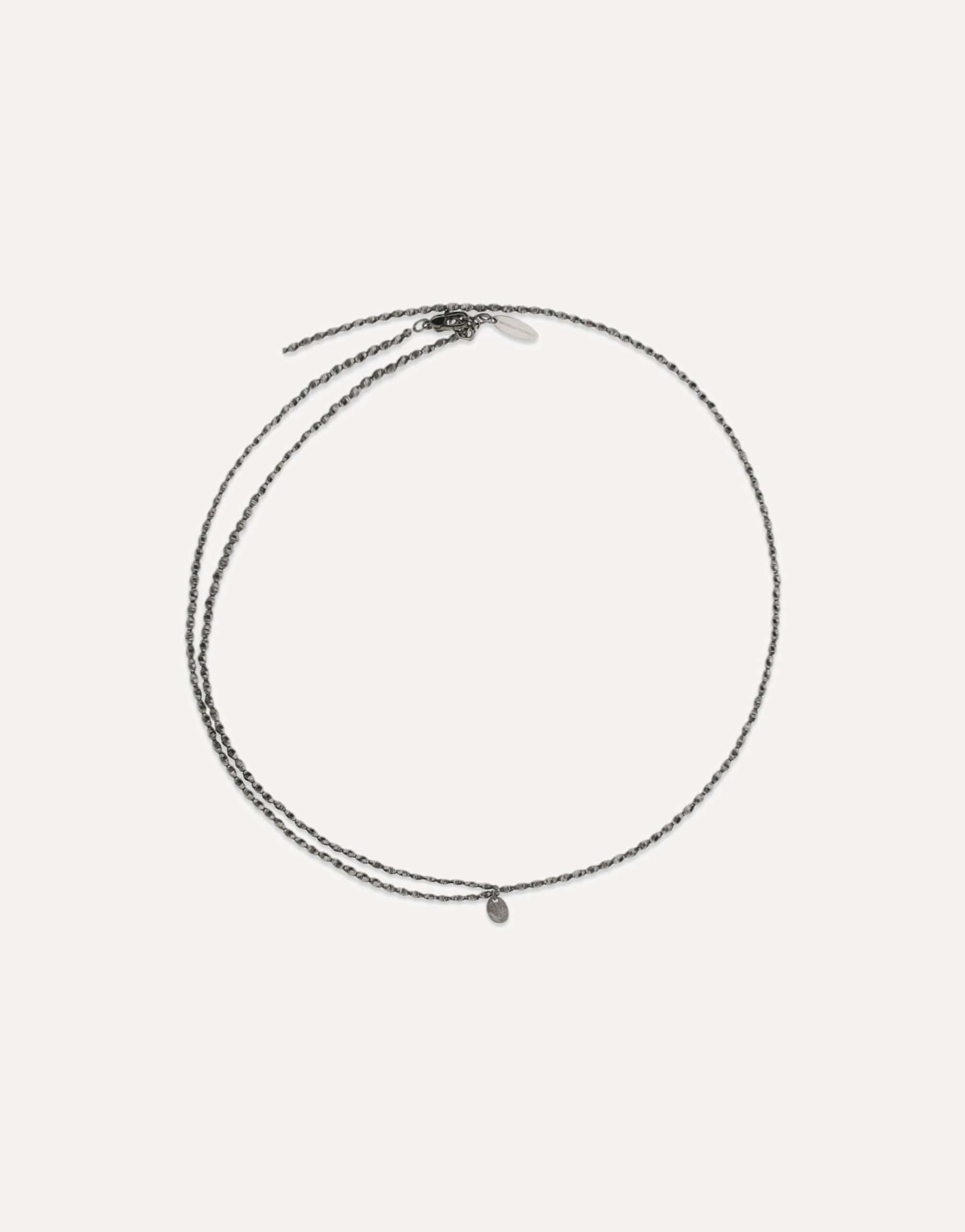 Brunello Cucinelli Chain Necklace Double Wrap Lobster Clasp