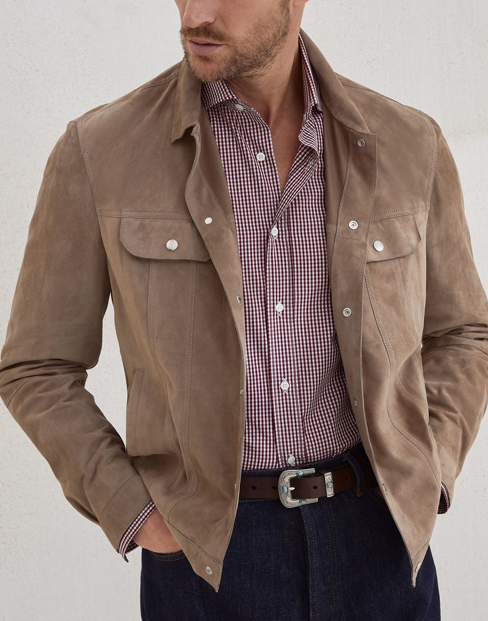 トップス BRUNELLO CUCINELLI Cotton Shirts SLIM BRUNELLO CUCINELLI