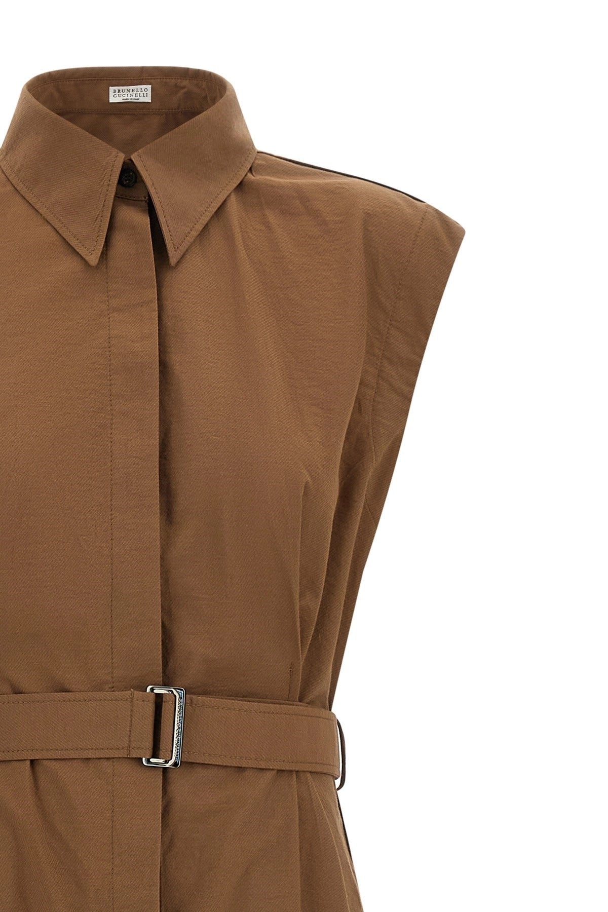Brunello Cucinelli Chemisier Midi Dress