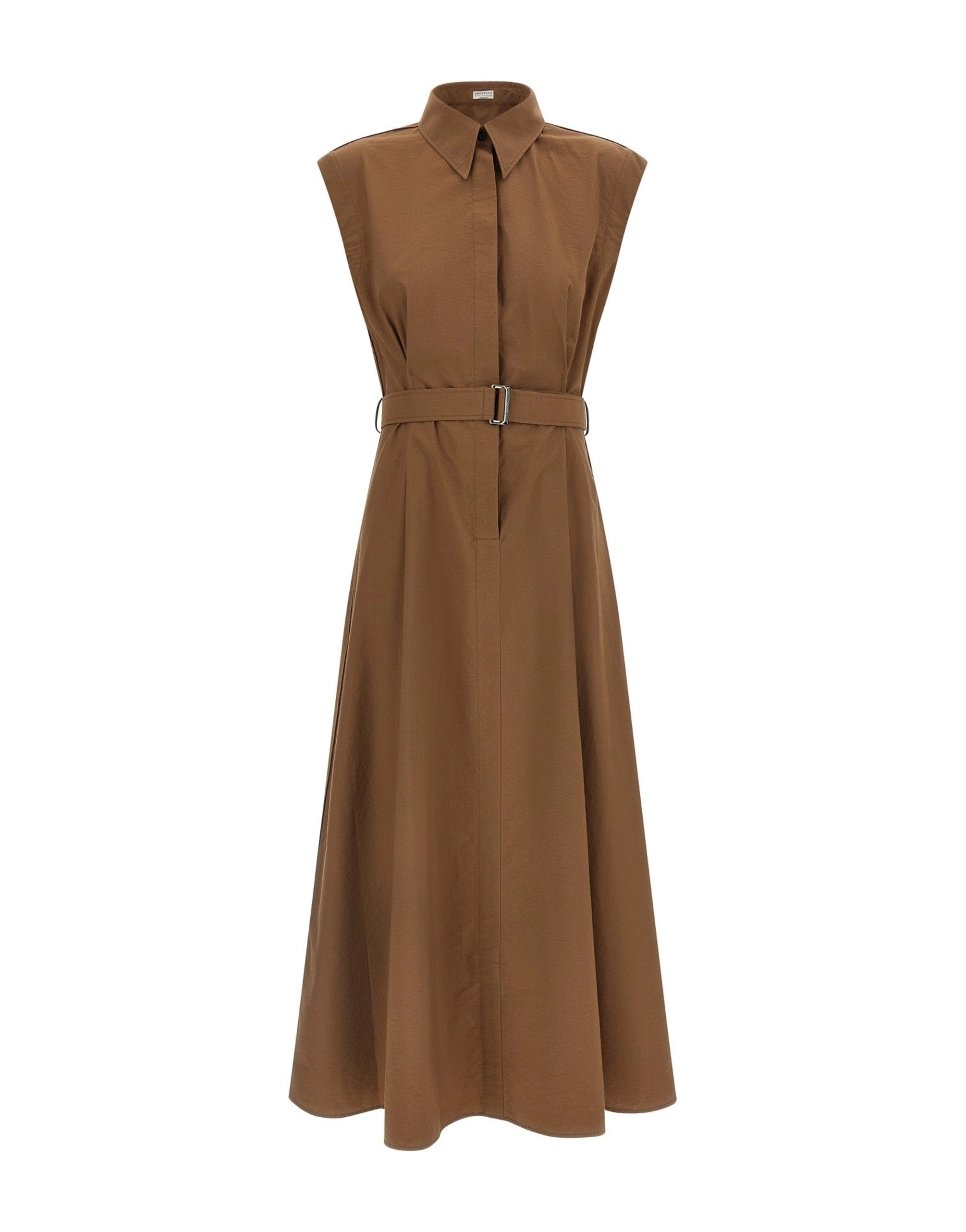 Brunello Cucinelli Chemisier Midi Dress