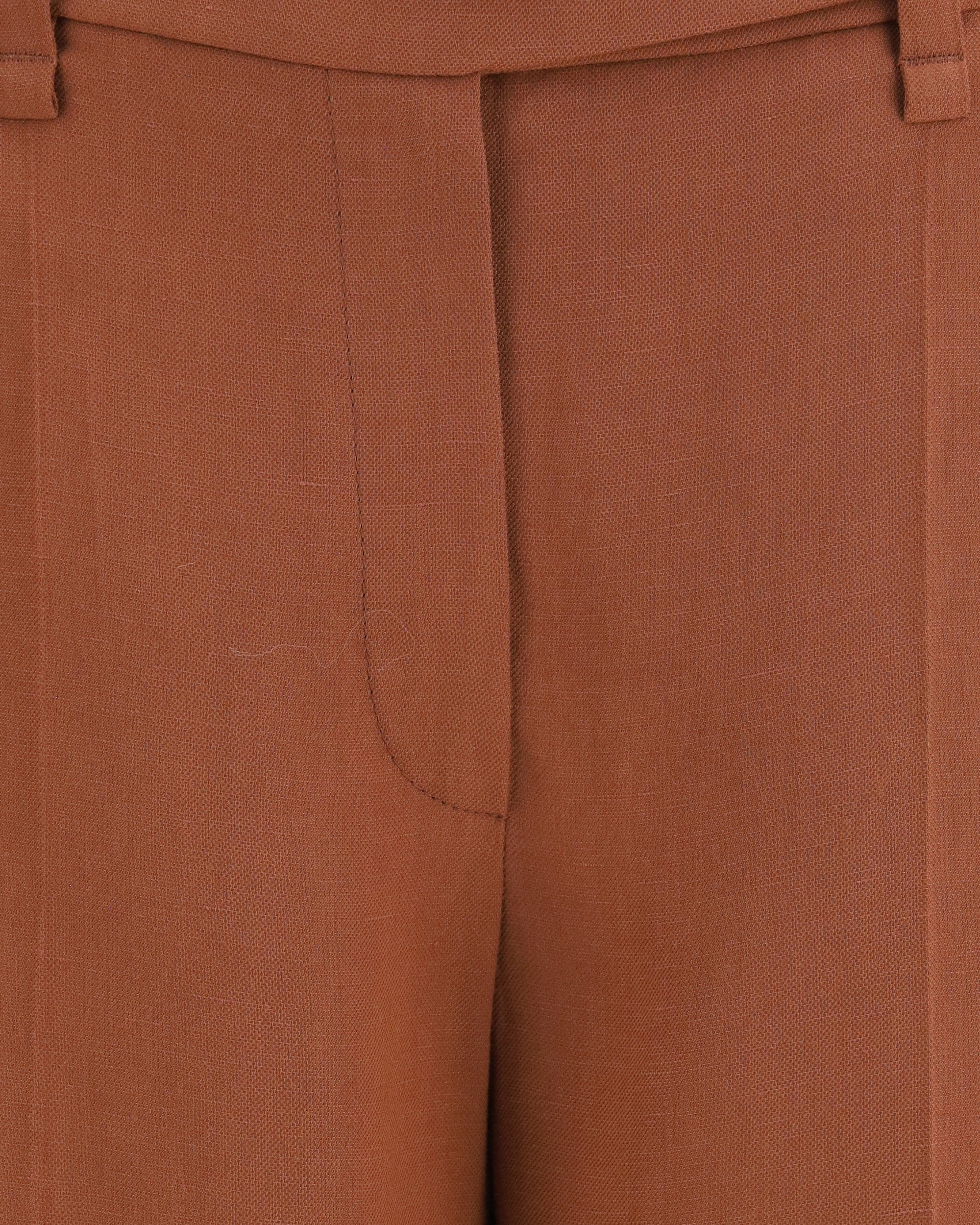 Brunello Cucinelli Brunello Cucinelli Cigarette Pants In Viscose Linen Twill