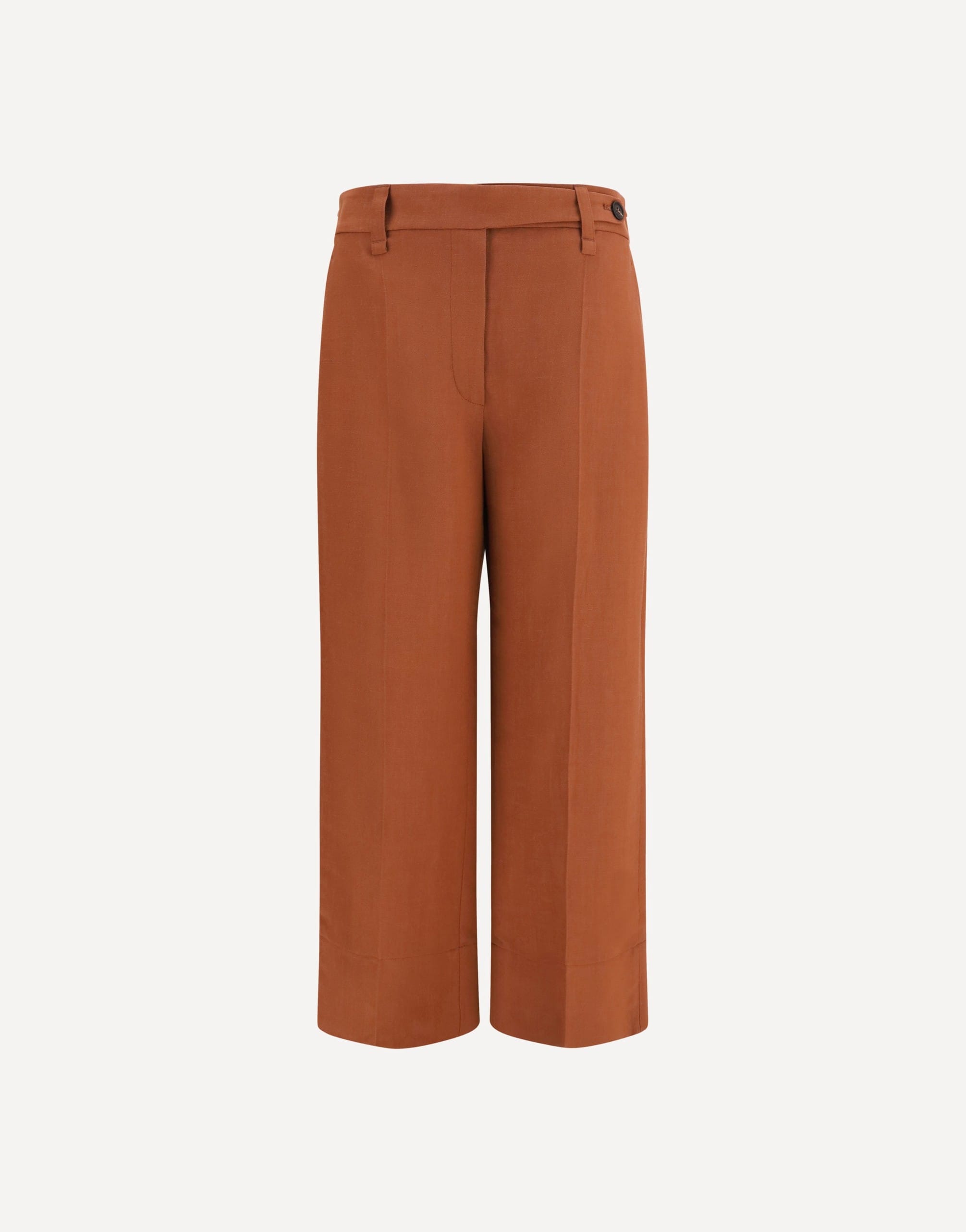 Brunello Cucinelli Brunello Cucinelli Cigarette Pants In Viscose Linen Twill
