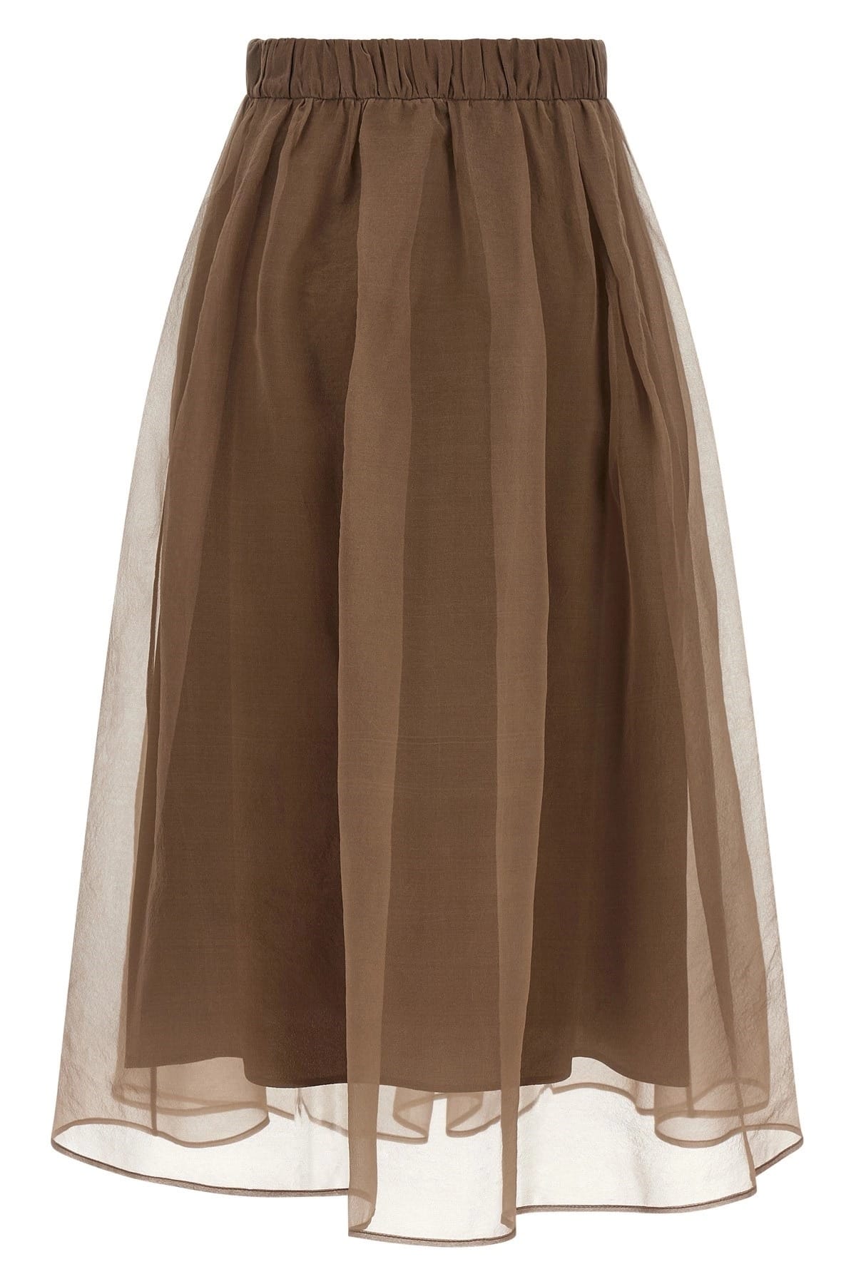 Brunello Cucinelli Brunello Cucinelli Circle Midi Skirt
