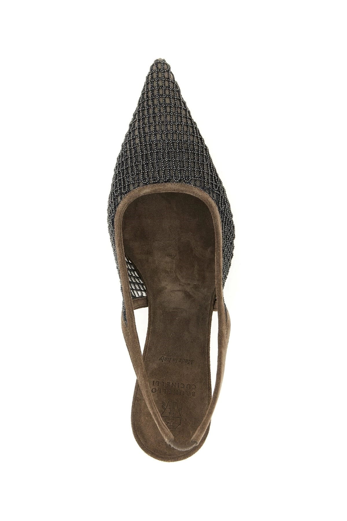 Brunello Cucinelli Brunello Cucinelli City Mesh Slingback