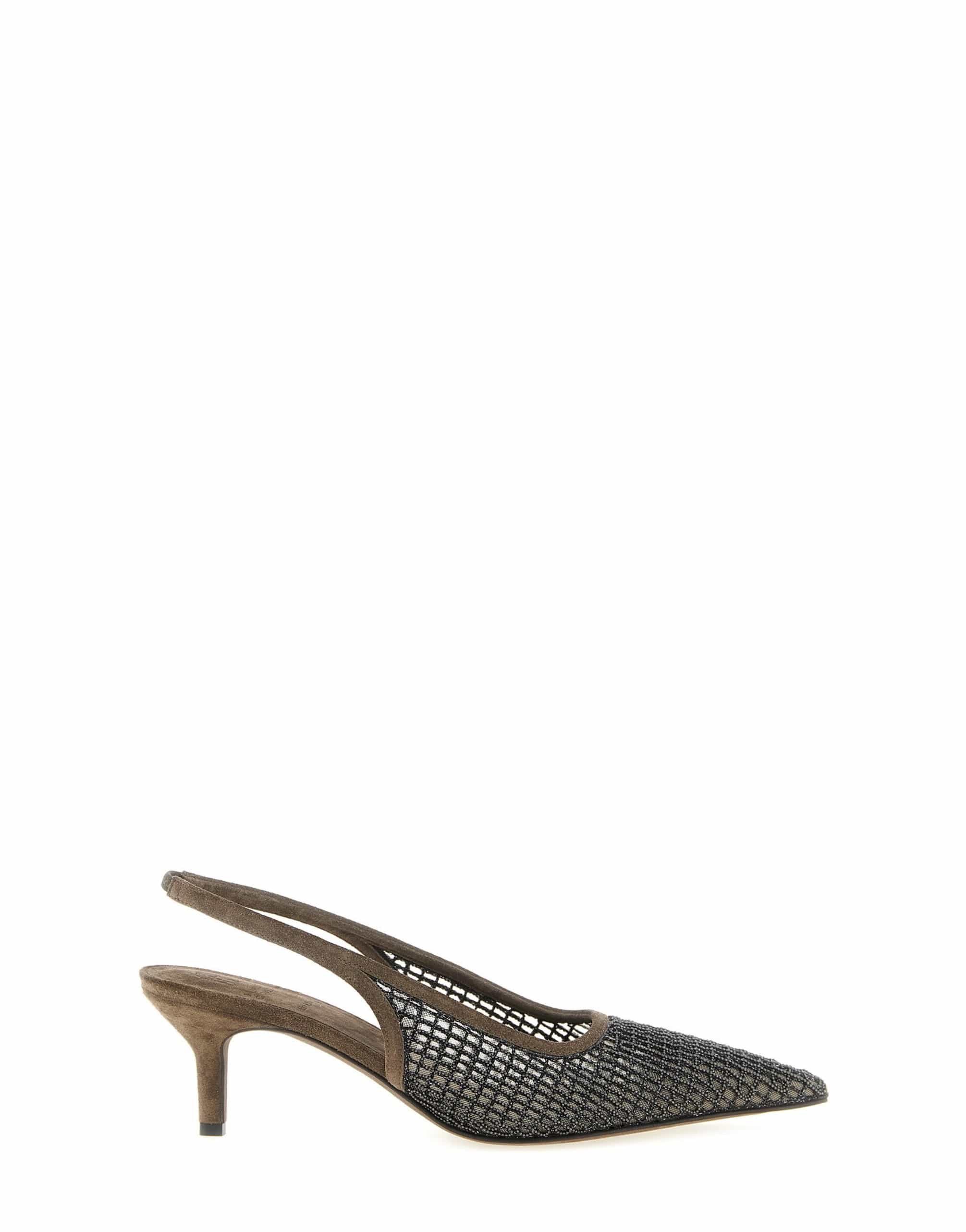 Brunello Cucinelli Brunello Cucinelli City Mesh Slingback