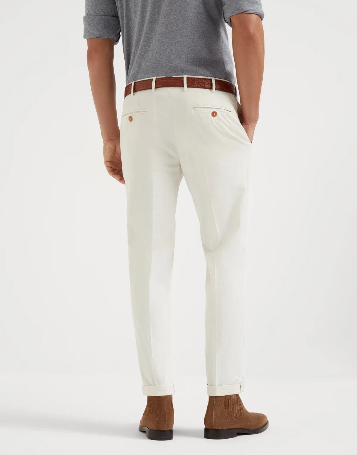 Brunello Cucinelli Classico Slim Fit Chinos