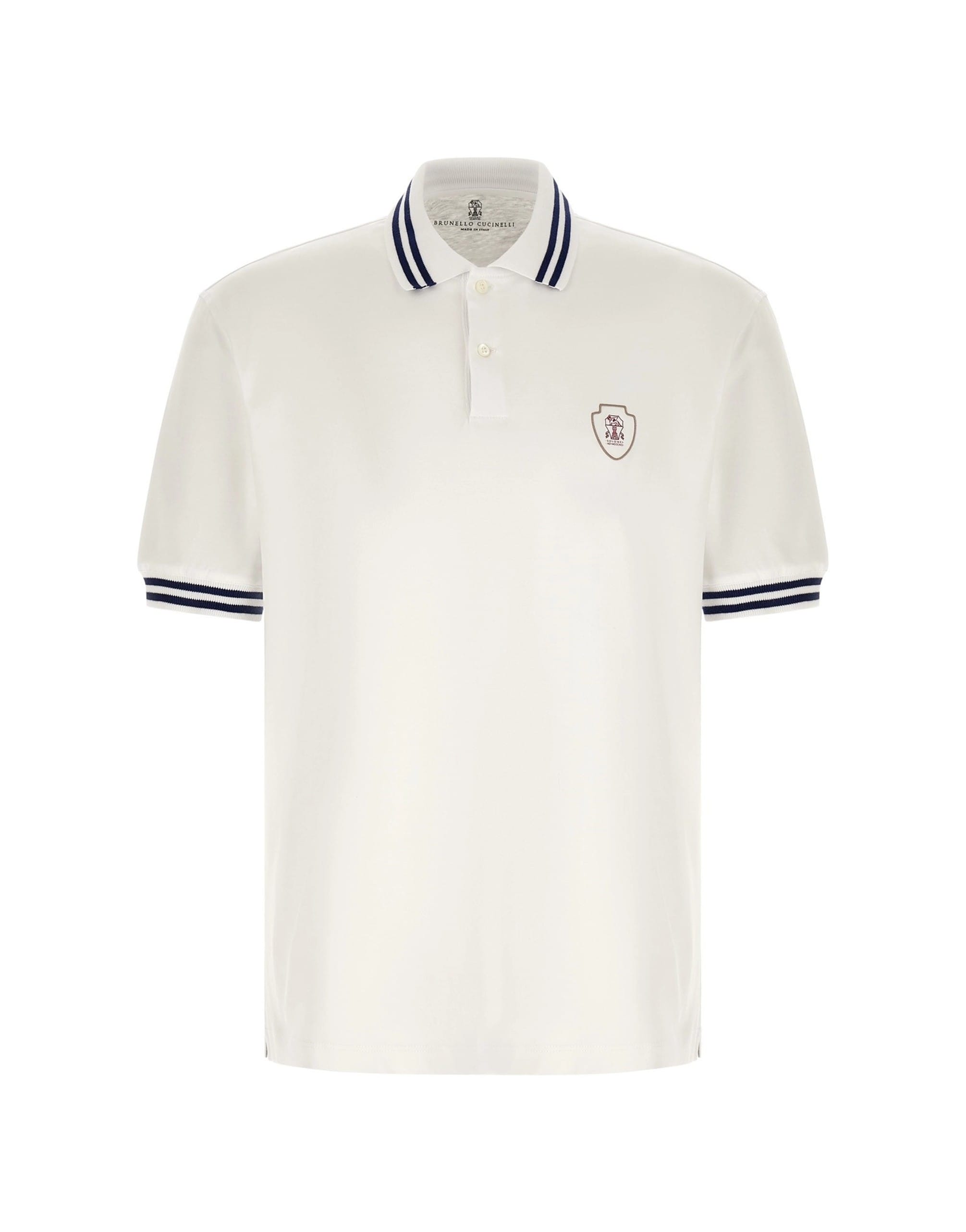 Brunello Cucinelli Brunello Cucinelli Coat Of Arms Polo Shirt
