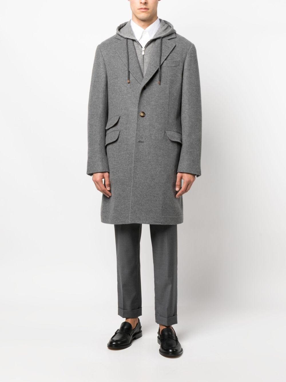 Brunello Cucinelli Brunello Cucinelli Coats Grey