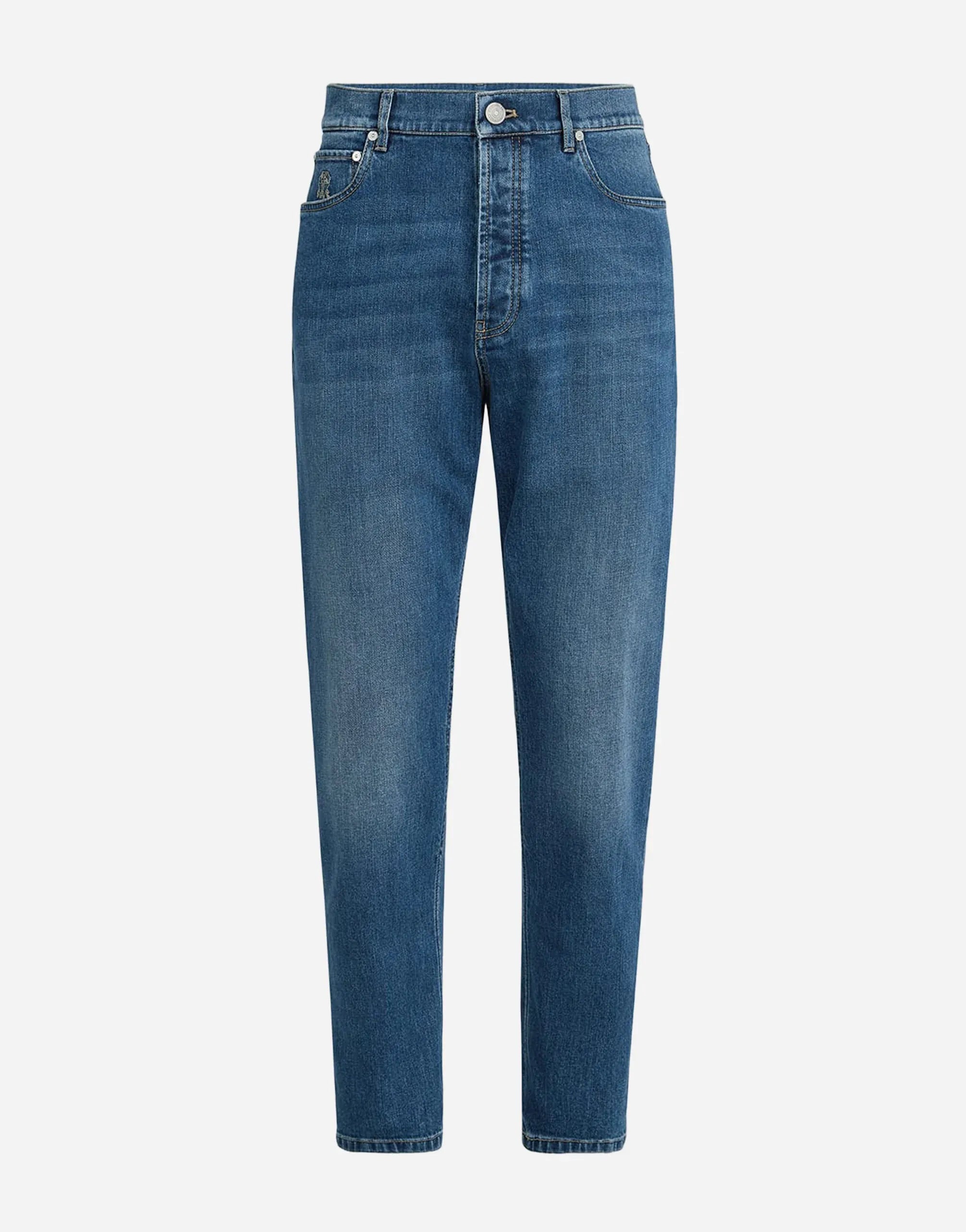 Brunello Cucinelli Comfort Cotton Denim Iconic Jeans