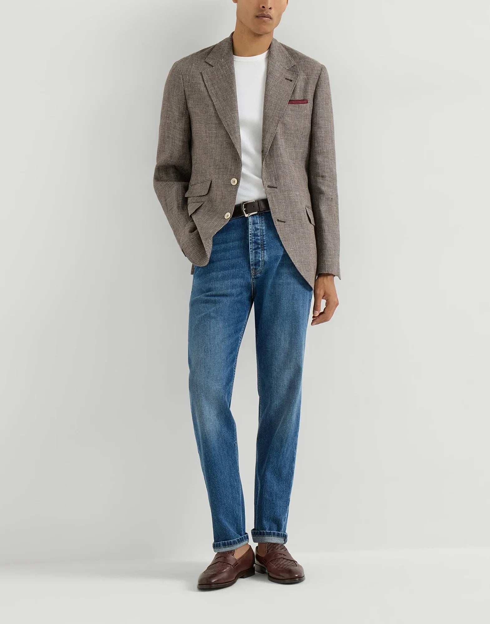 Brunello Cucinelli Comfort Cotton Denim Iconic Jeans