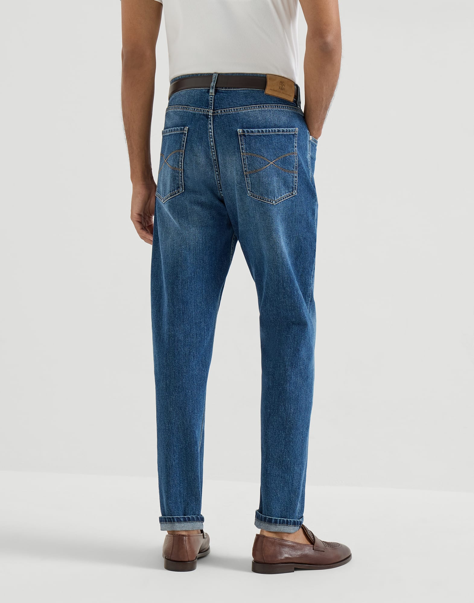 Brunello Cucinelli Comfort Cotton Denim Iconic Jeans