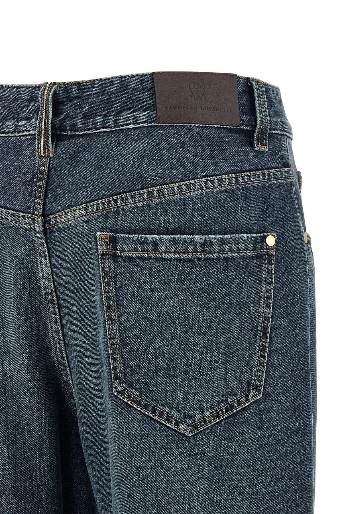Brunello Cucinelli Brunello Cucinelli Contemporary Loose Flared Jeans
