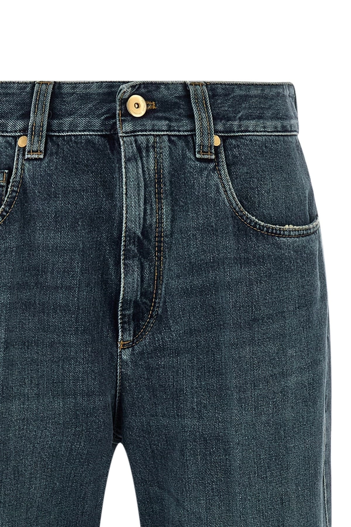 Brunello Cucinelli Brunello Cucinelli Contemporary Loose Flared Jeans