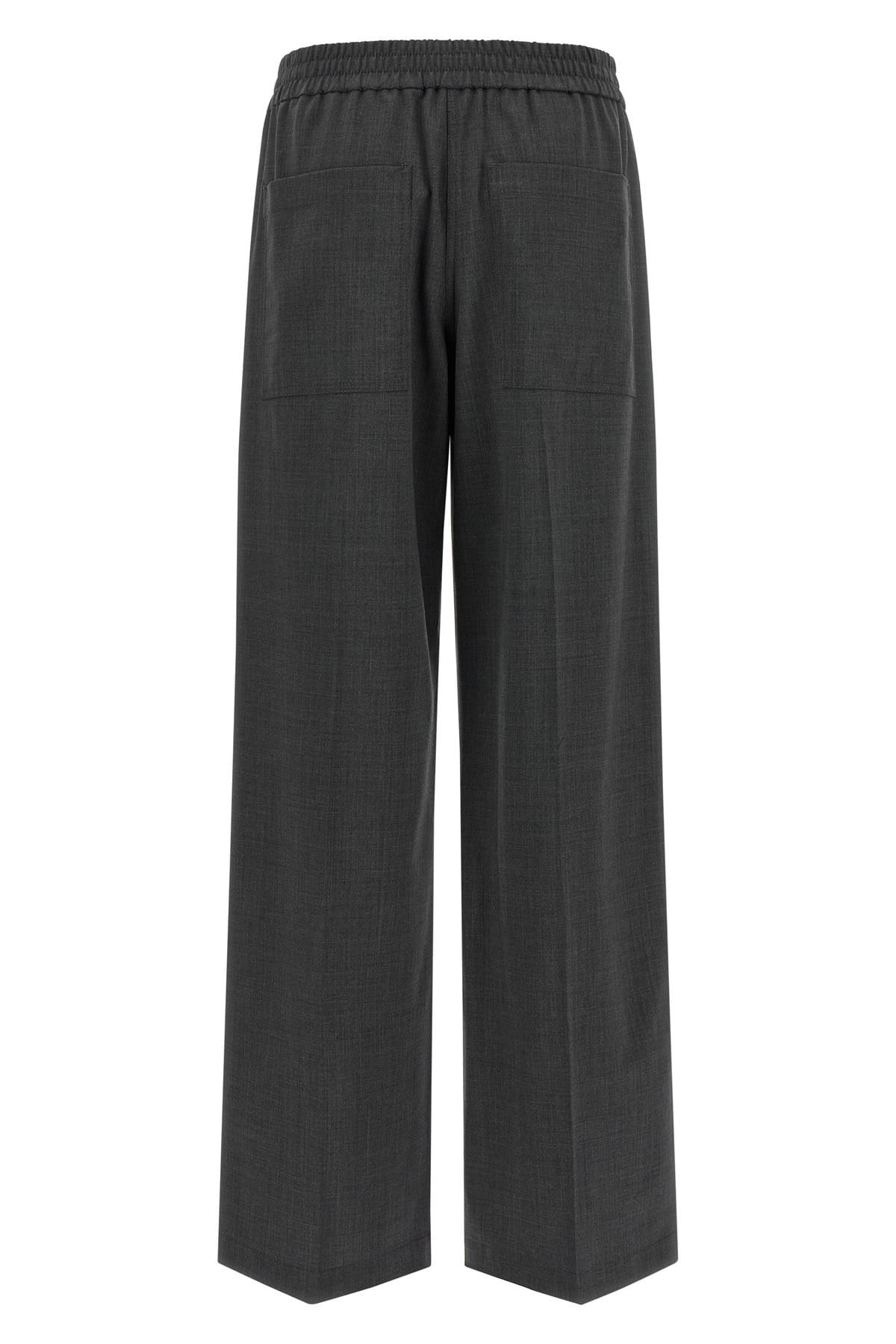 Brunello Cucinelli Brunello Cucinelli Cool Wool Flared Pants