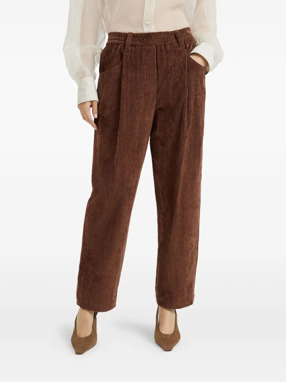 Brunello Cucinelli Corduroy Baggy Trousers