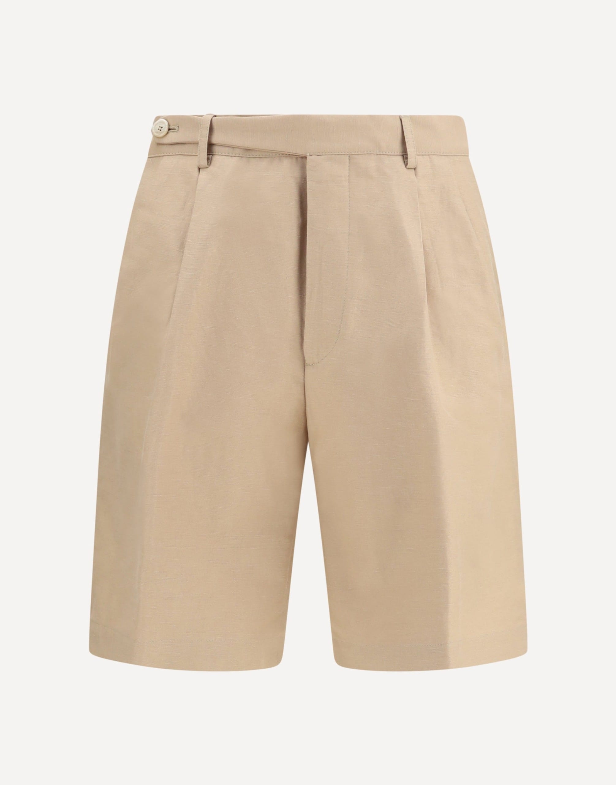 Brunello Cucinelli Cotton And Linen Shorts