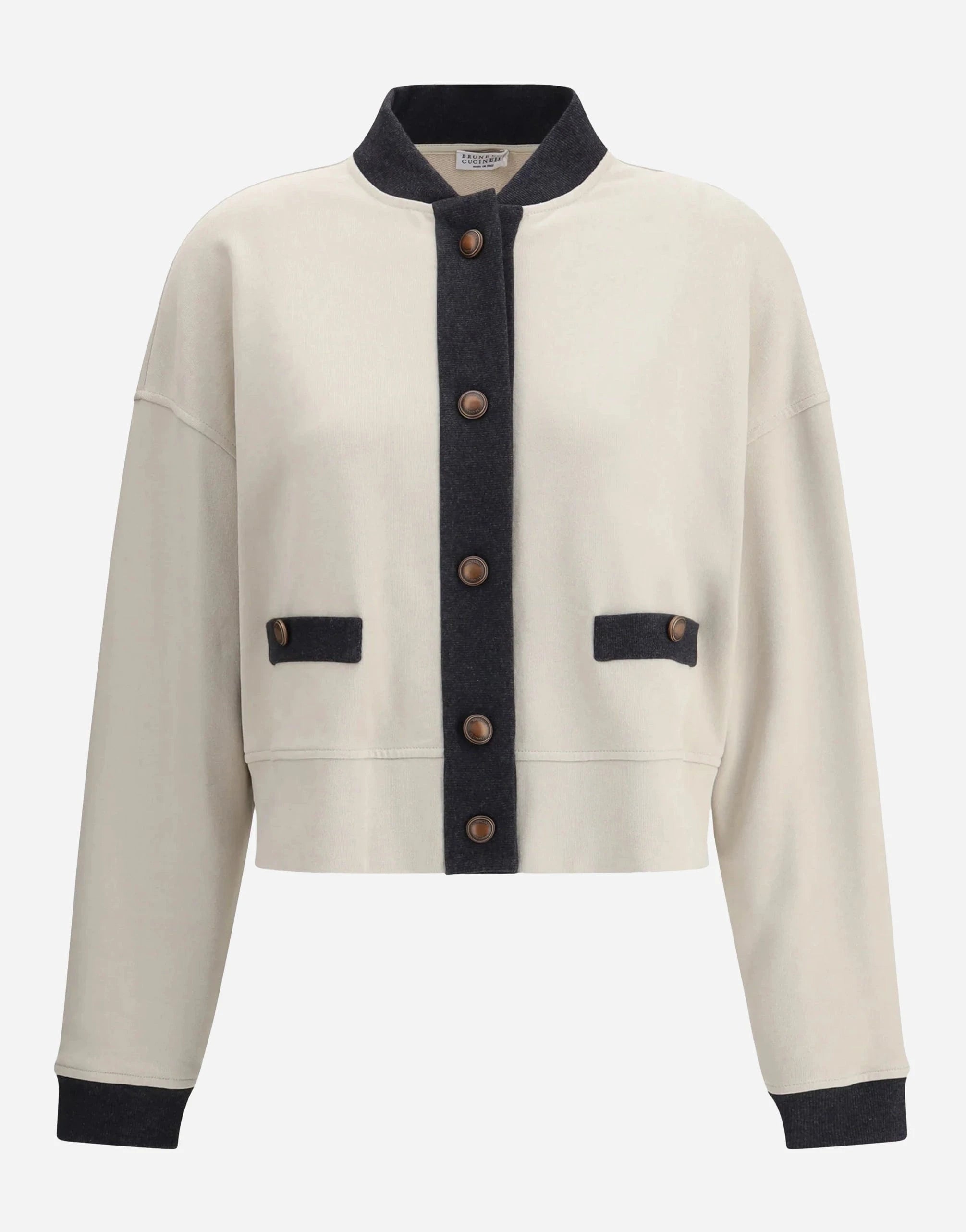 Brunello Cucinelli Cotton Cardigan-Style Sweatshirt