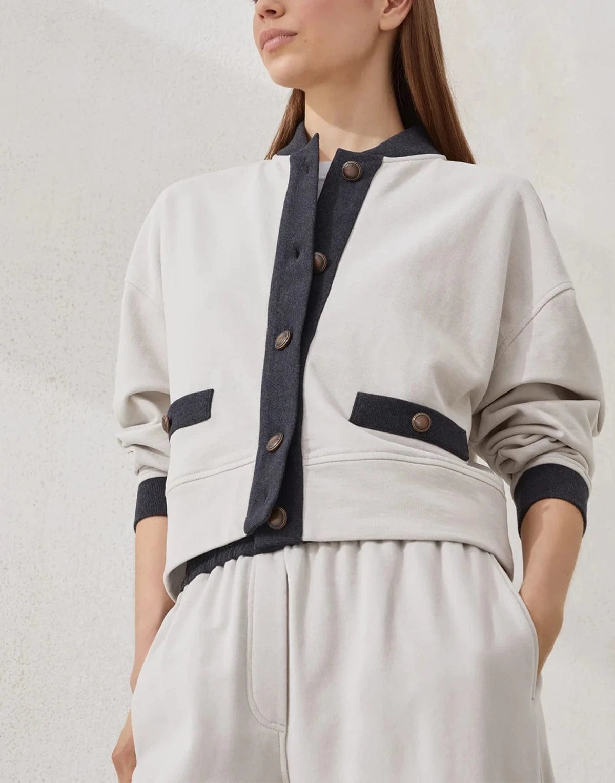 Brunello Cucinelli Cotton Cardigan-Style Sweatshirt