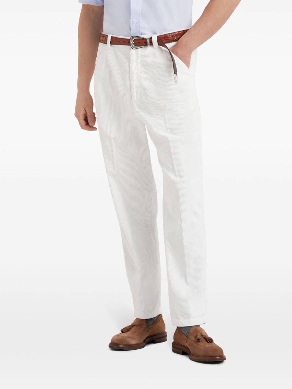 Brunello Cucinelli Cotton Corduroy Pants