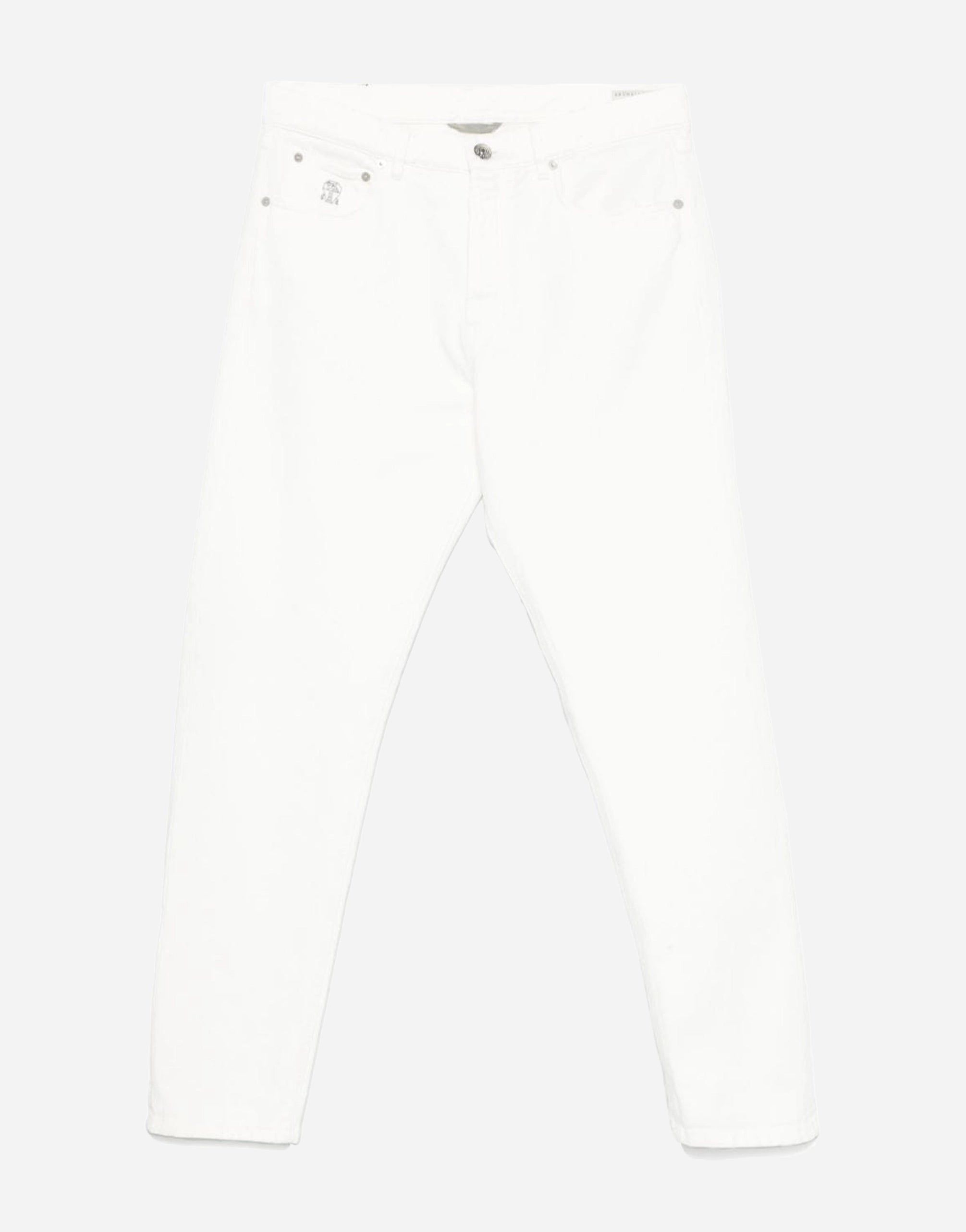 Brunello Cucinelli Cotton Denim Jeans With Belt Loops