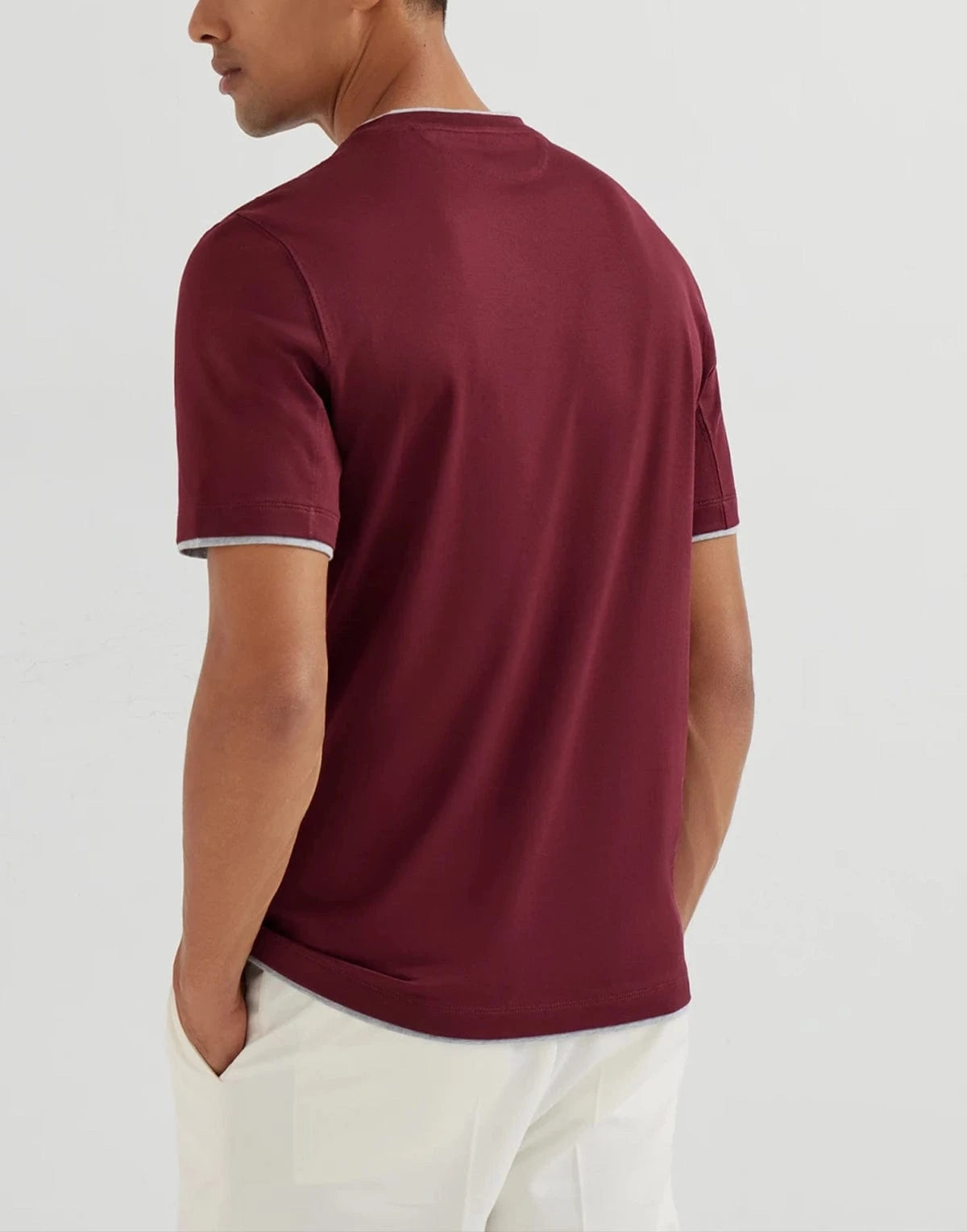 BRUNELLO CUCINELLI ブルネロクチネリ レイヤード ティーシャツ BRUNELLO CUCINELLI ブルネロクチネリ レイヤード Tシャツ