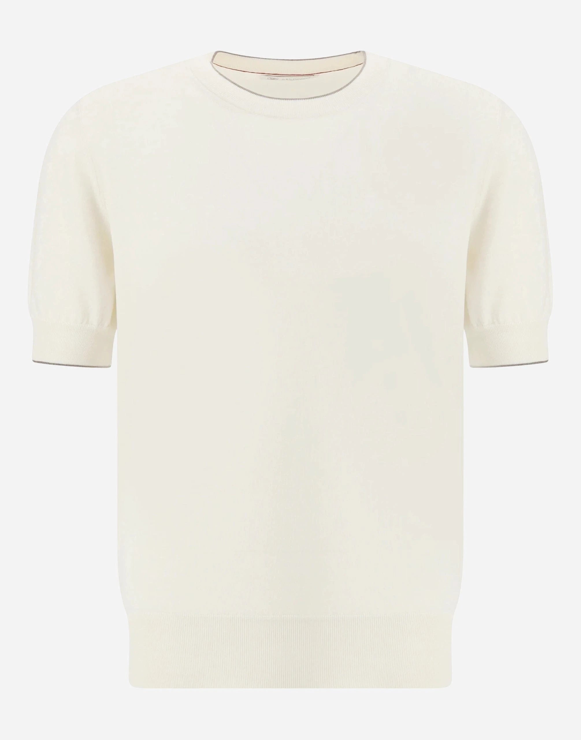 Brunello Cucinelli Cotton Knit T-Shirt
