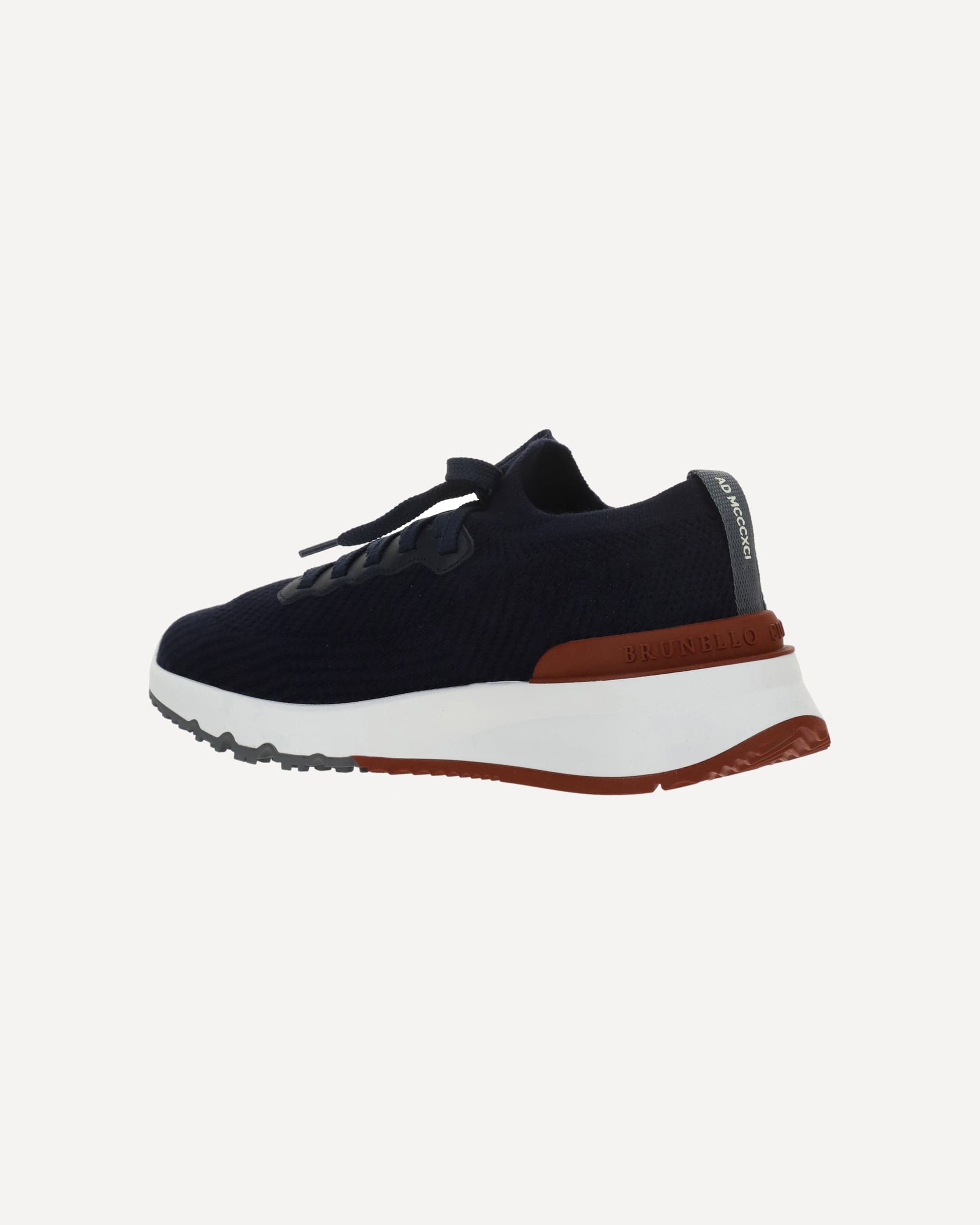 Brunello Cucinelli Cotton Lace-Up Sneakers
