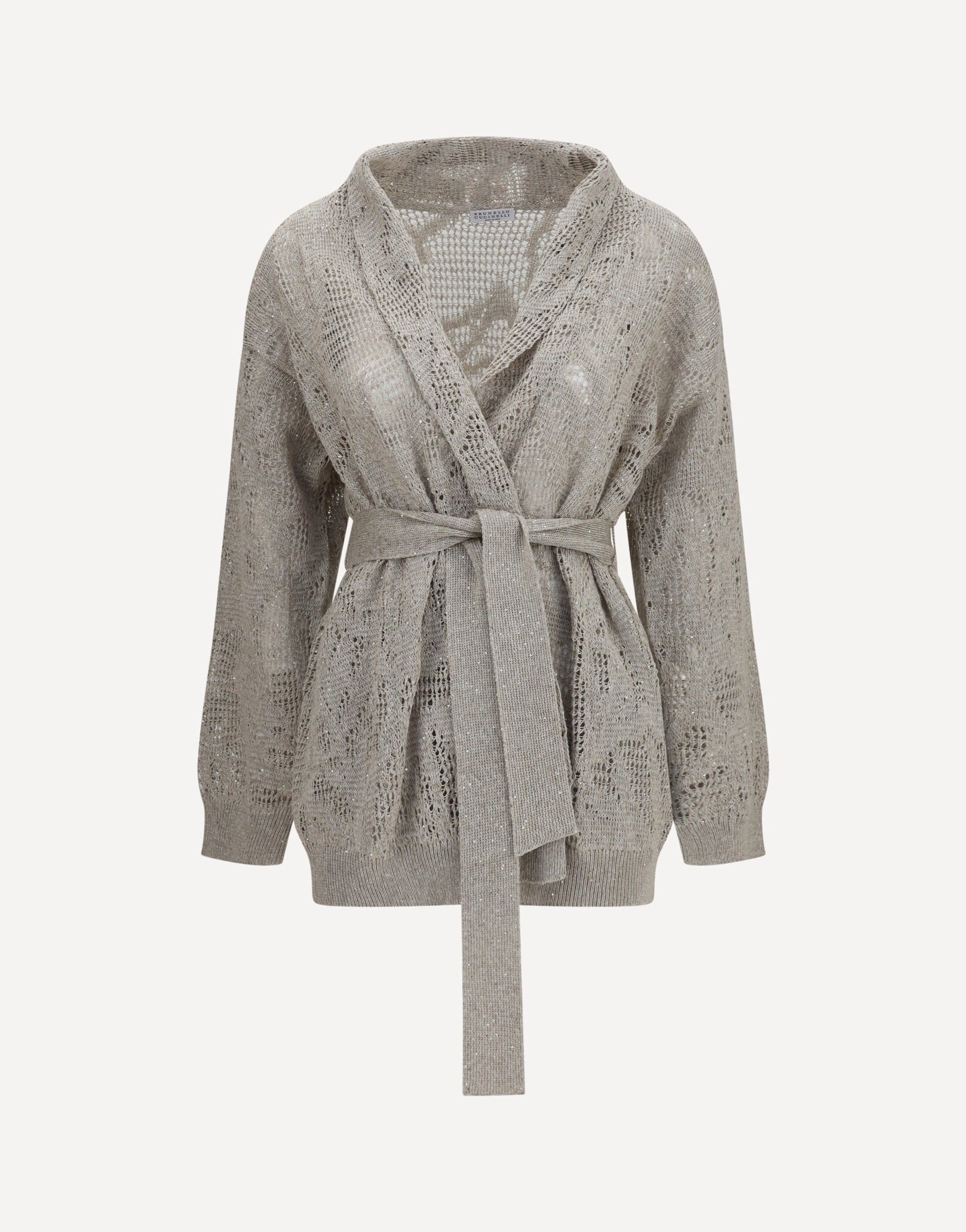 Brunello Cucinelli Brunello Cucinelli Cotton Linen Cardigan