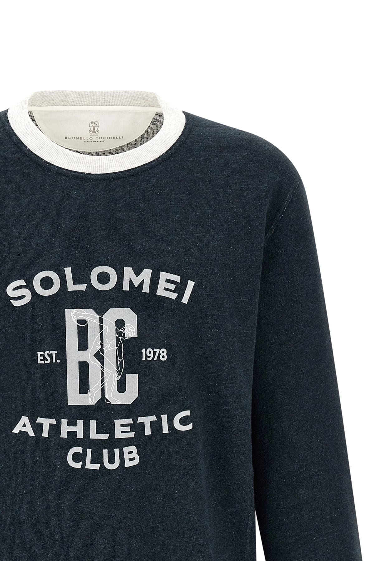 Brunello Cucinelli Brunello Cucinelli Cotton Linen Mélange Sweatshirt
