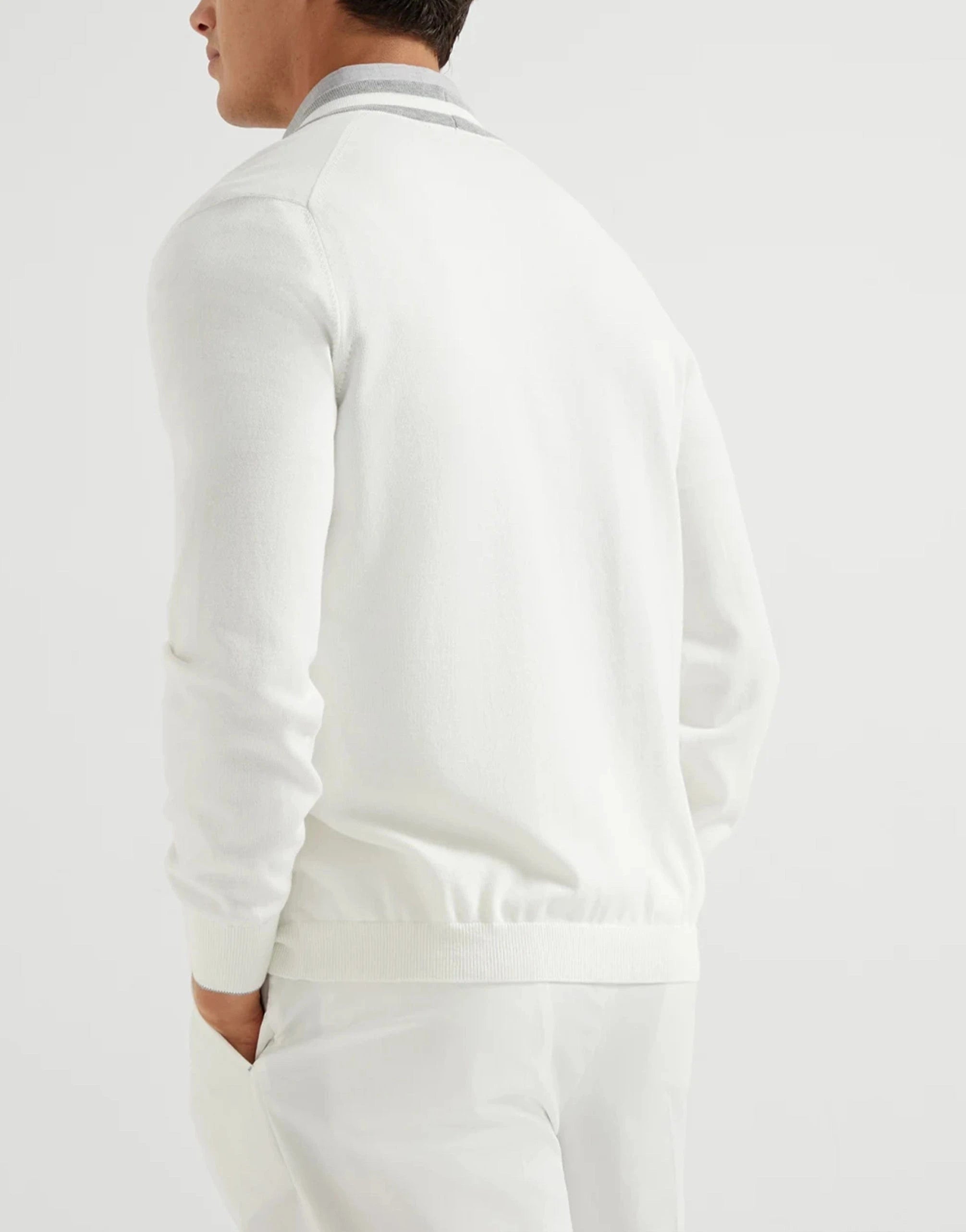 Brunello Cucinelli Cotton Logo Cardigan