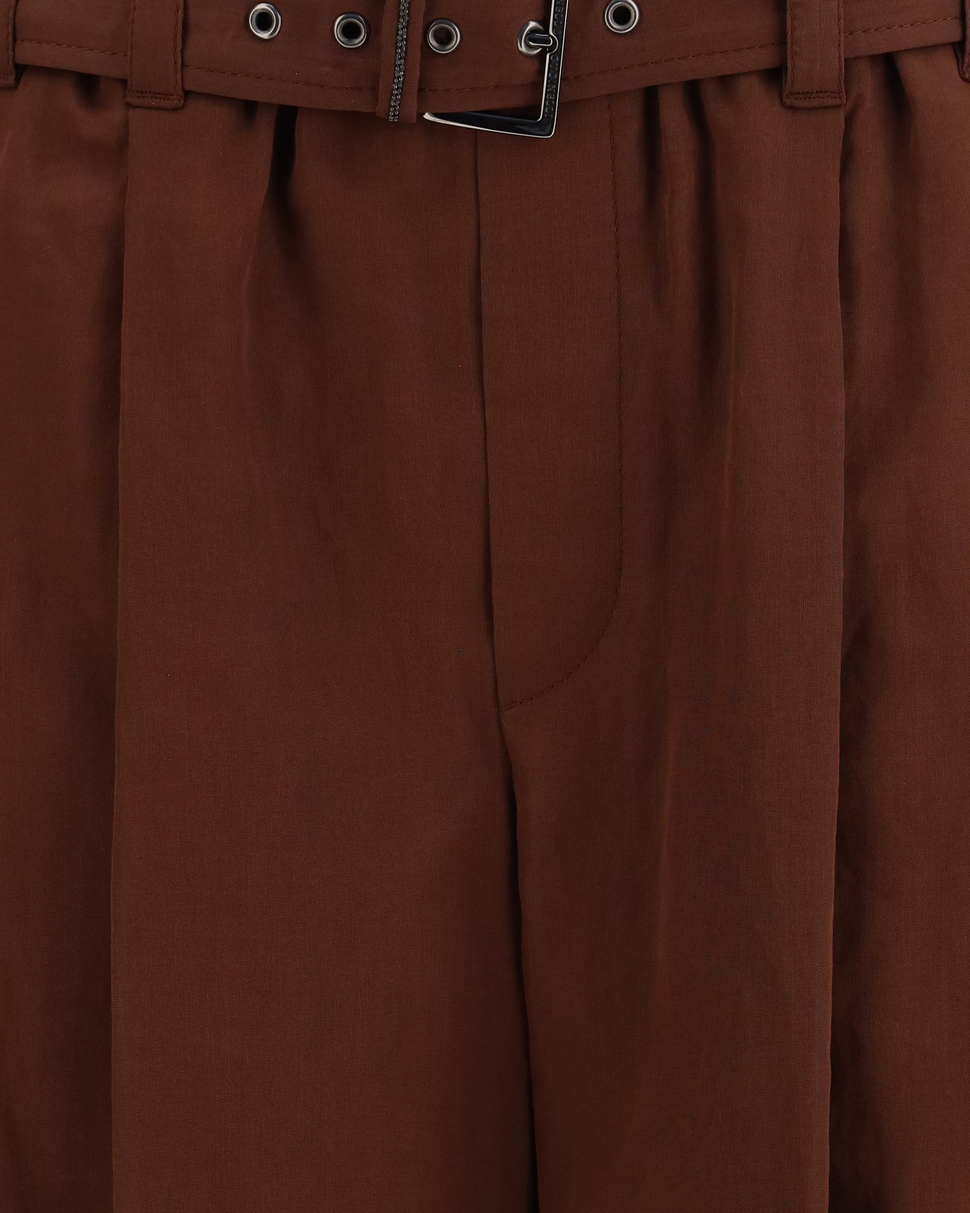 Brunello Cucinelli Cotton Loose Pants With Monili
